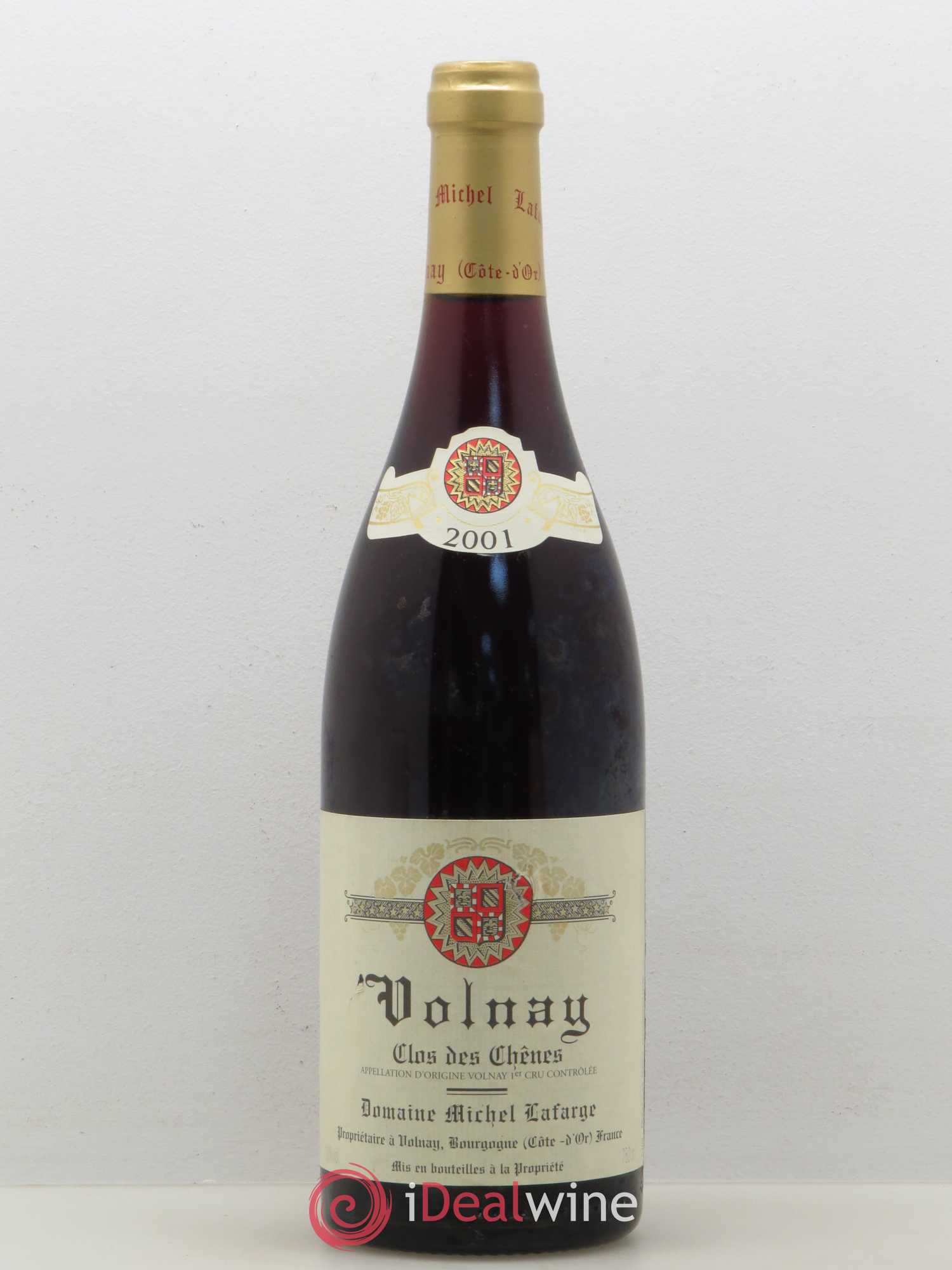 Volnay 1er Cru Clos des Chênes Lafarge (Domaine) 2001 - Lot de 1 bouteille - 0