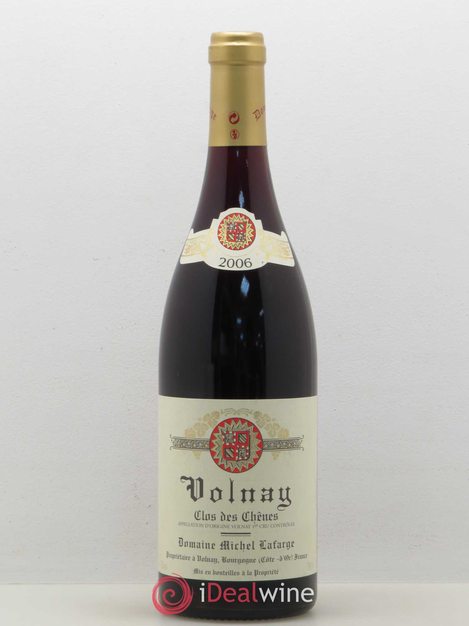 Volnay 1er Cru Clos des Chênes Lafarge (Domaine) 2006 - Lot de 1 bouteille - 0