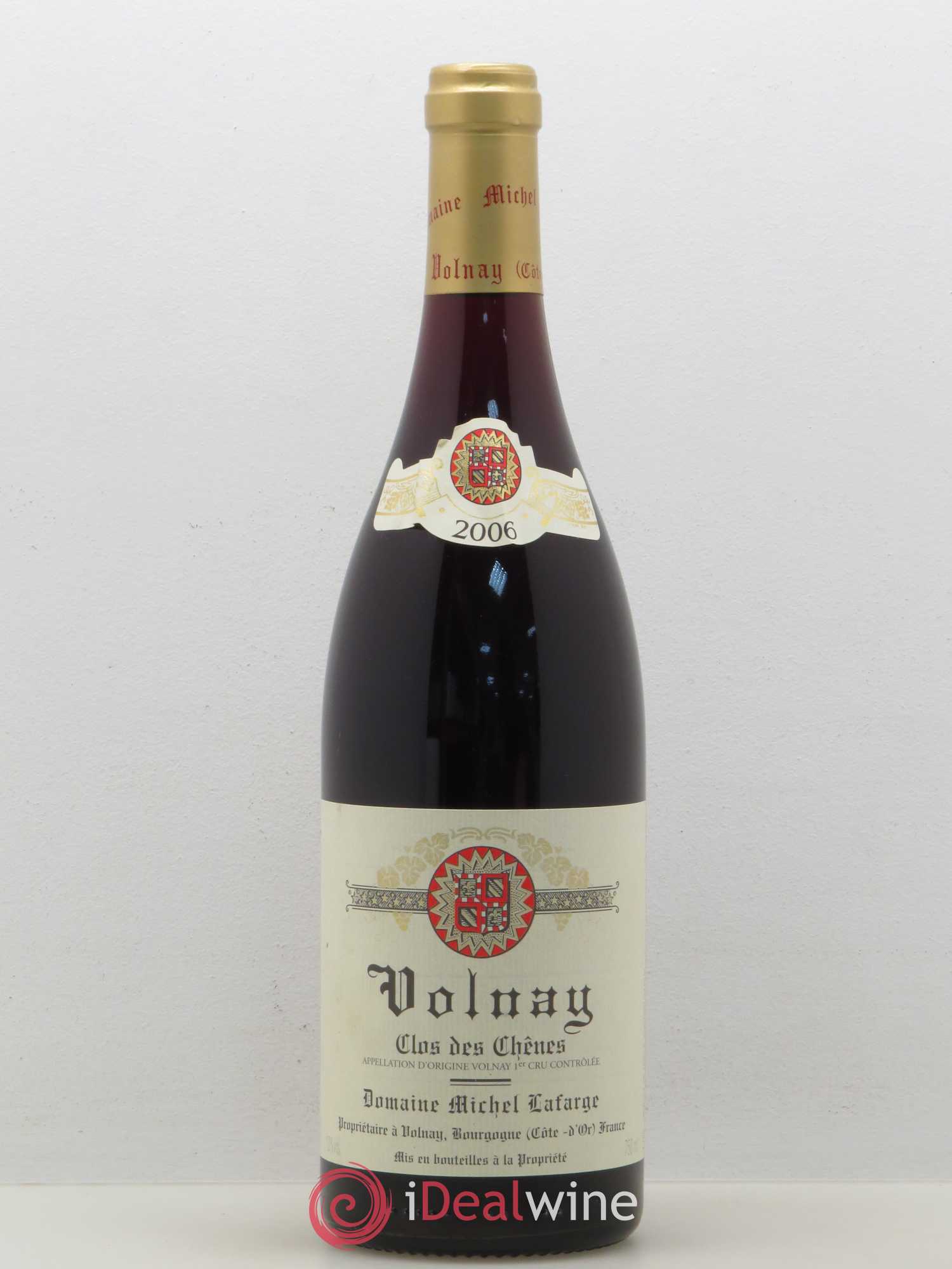 Volnay 1er Cru Clos des Chênes Lafarge (Domaine) 2006 - Lot de 1 bouteille - 0