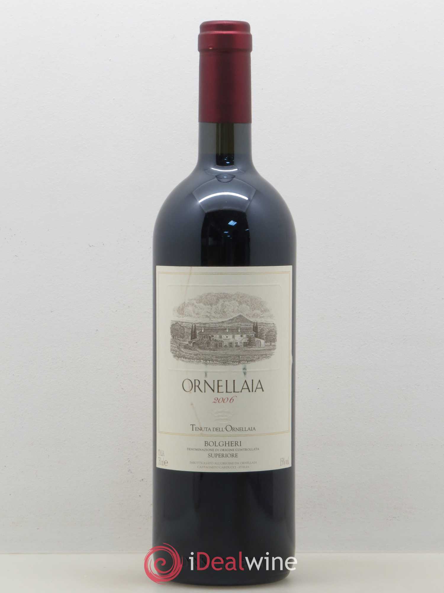 Bolgheri DOC Superiore Ornellaia Tenuta Dell'Ornellaia - Frescobaldi 2006 - Lot de 1 bouteille - 0