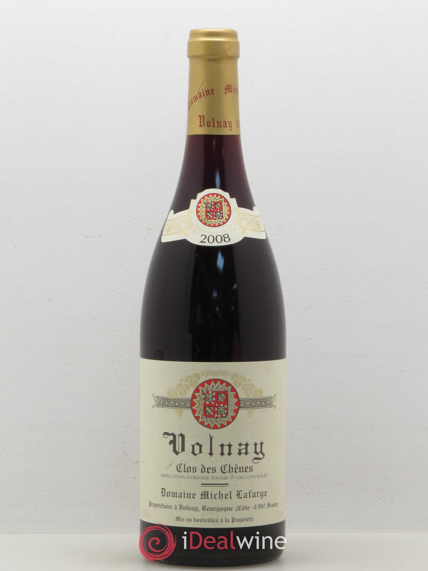 Volnay 1er Cru Clos des Chênes Lafarge (Domaine) 2008 - Lot de 1 bouteille - 0