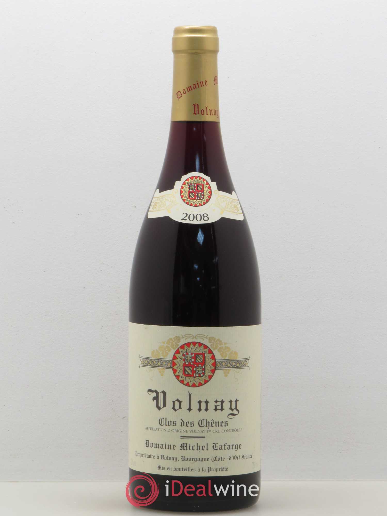 Volnay 1er Cru Clos des Chênes Lafarge (Domaine) 2008 - Lot de 1 bouteille - 0