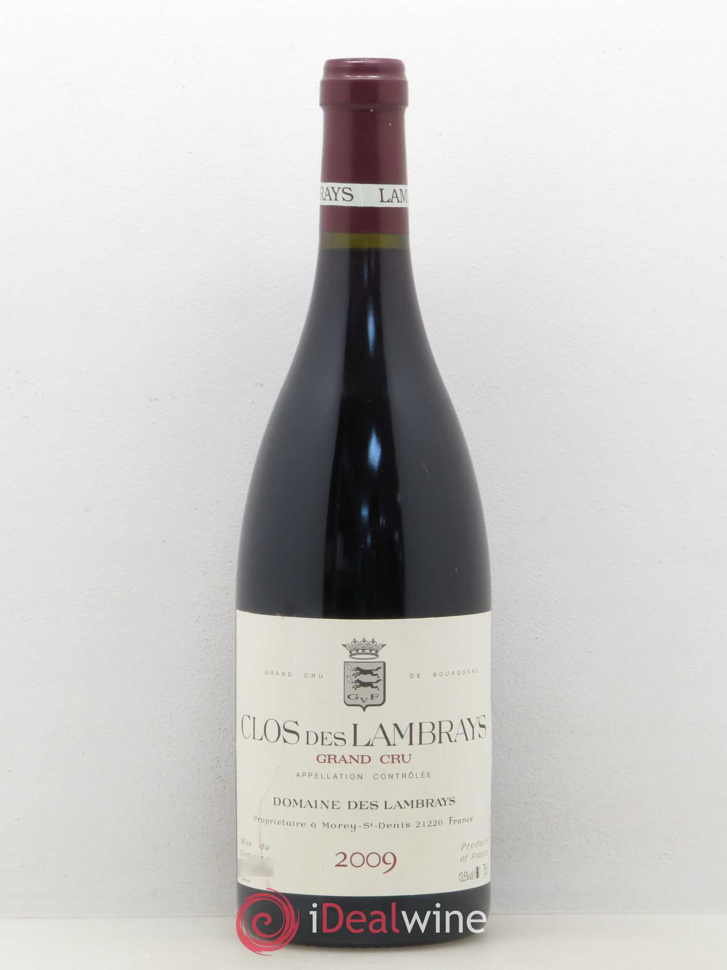 Clos des Lambrays Grand Cru Domaine des Lambrays 2009 - Lot de 1 bouteille - 0