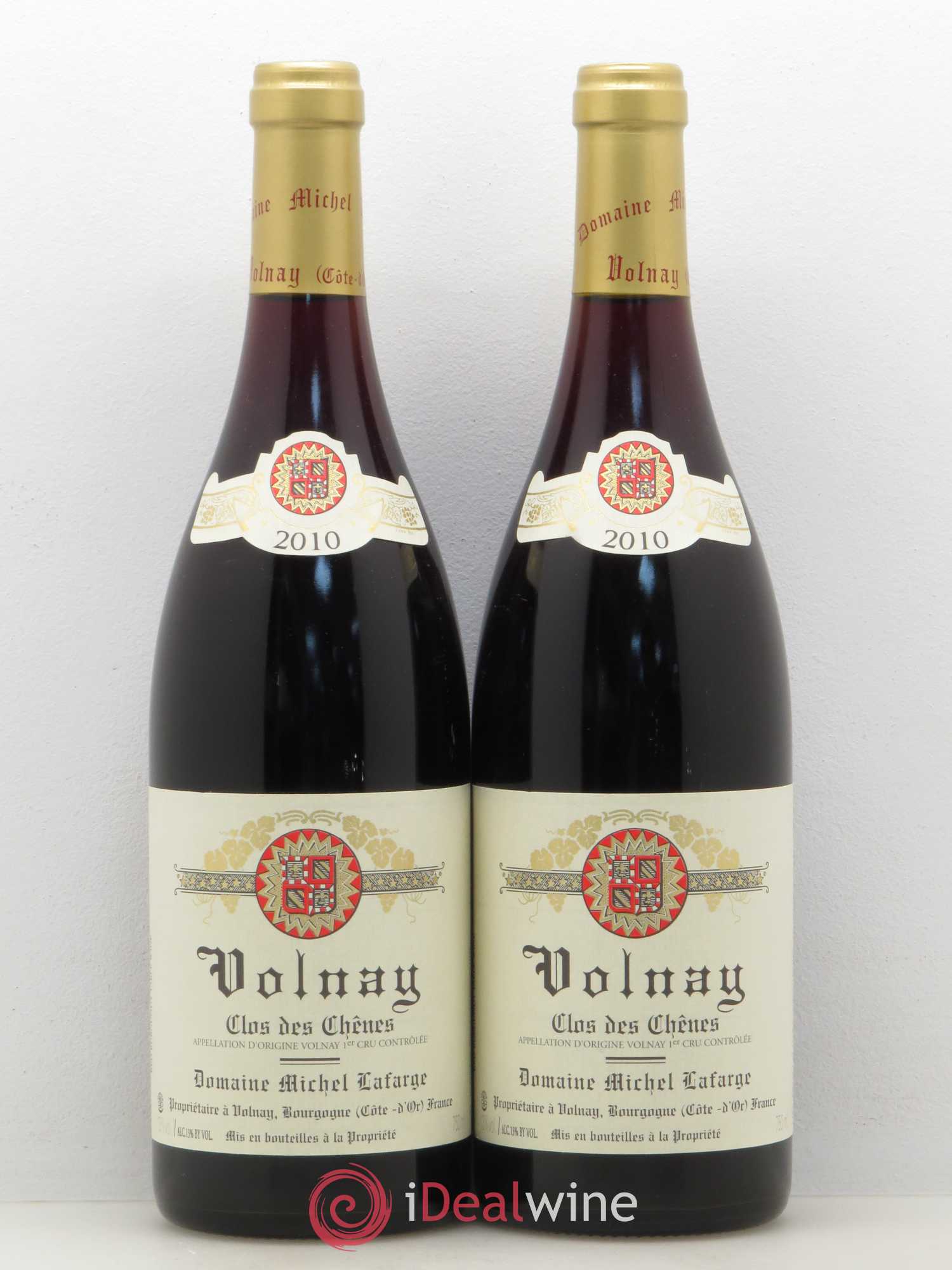 Volnay 1er Cru Clos des Chênes Lafarge (Domaine) 2010 - Lot de 2 bouteilles - 0