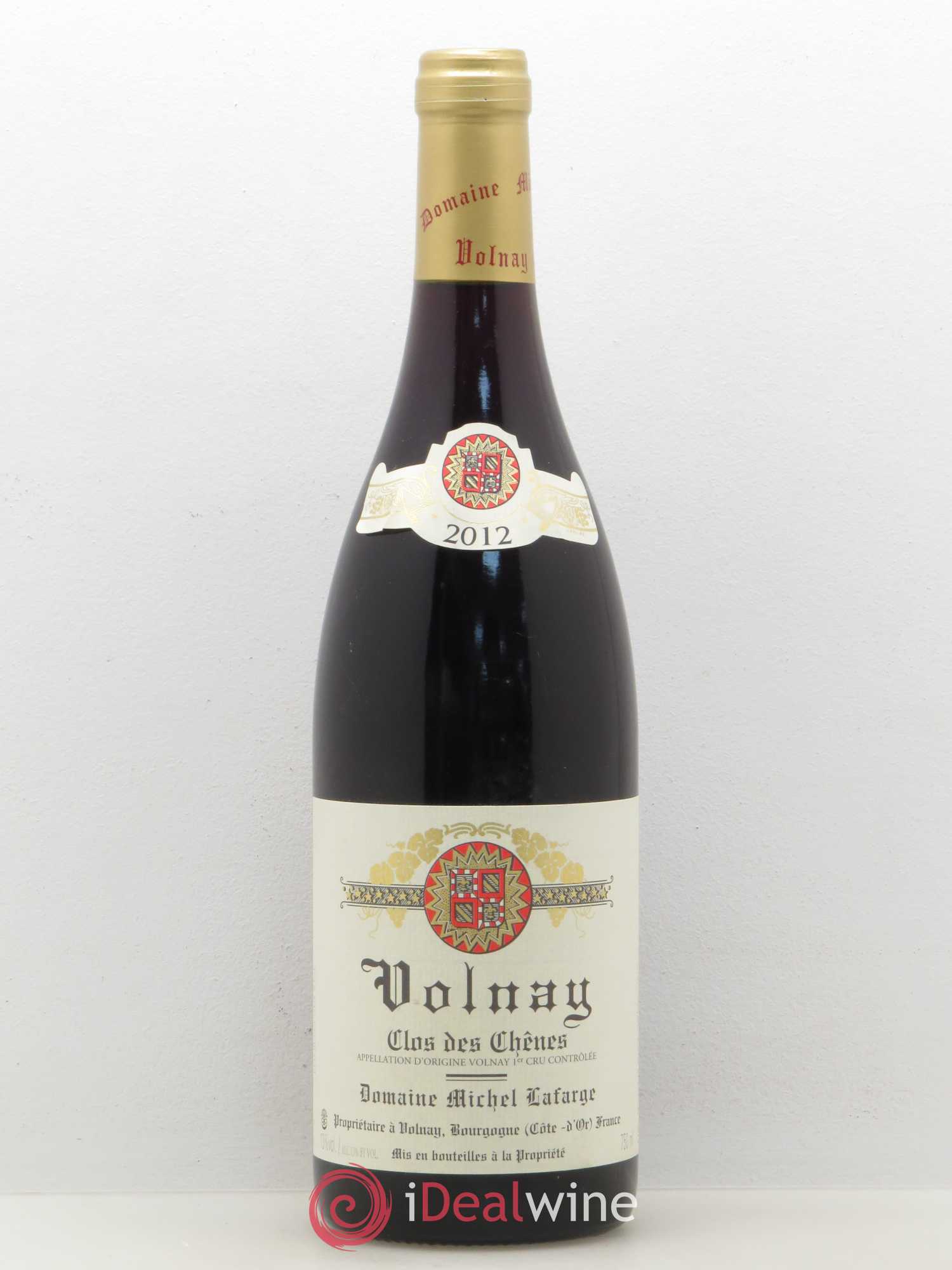 Volnay 1er Cru Clos des Chênes Lafarge (Domaine) 2012 - Lot de 1 bouteille - 0