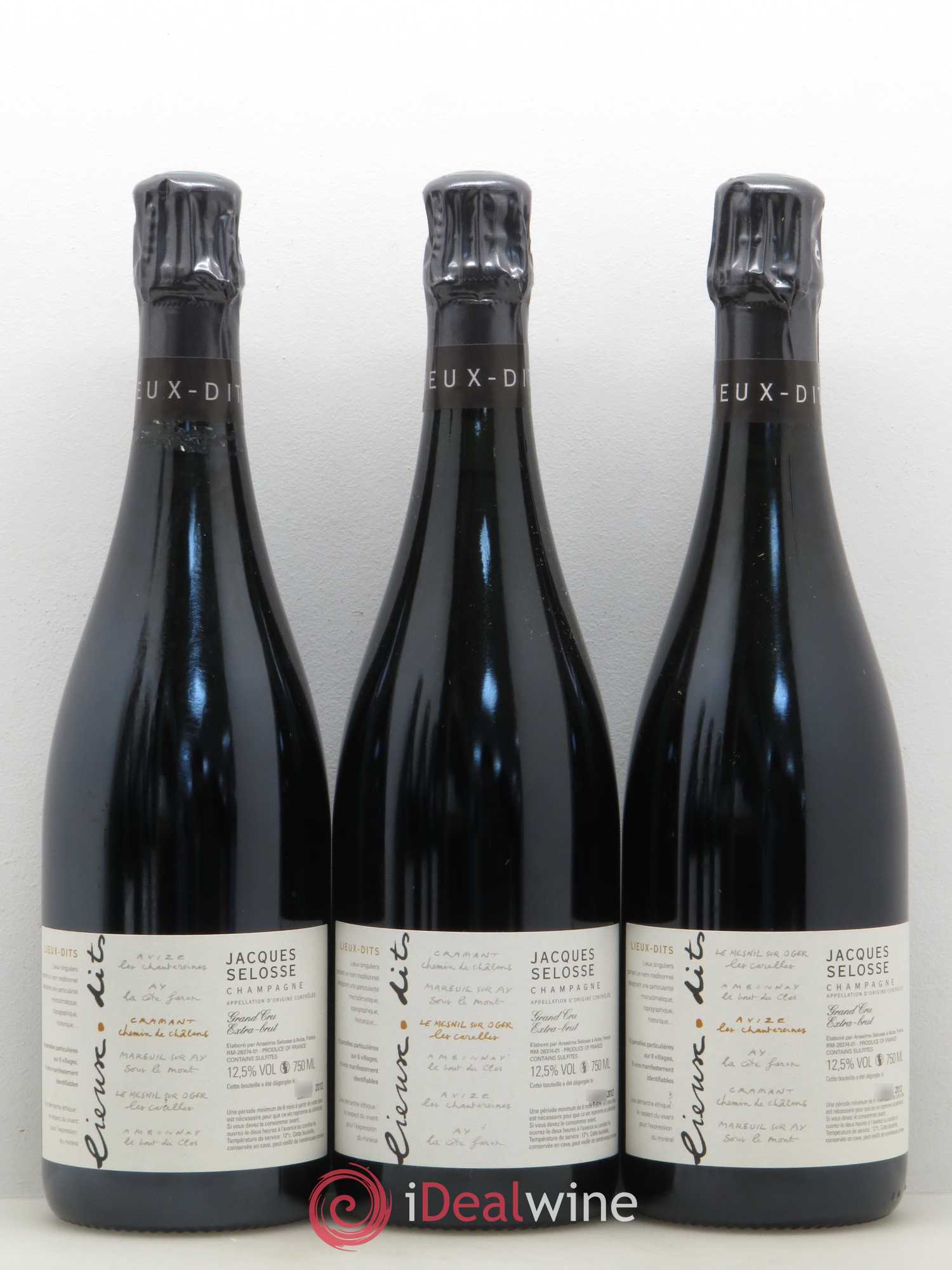 Caisse Collection Lieux-dits Jacques Selosse Lieux dits - Lot de 1 bouteille - 1