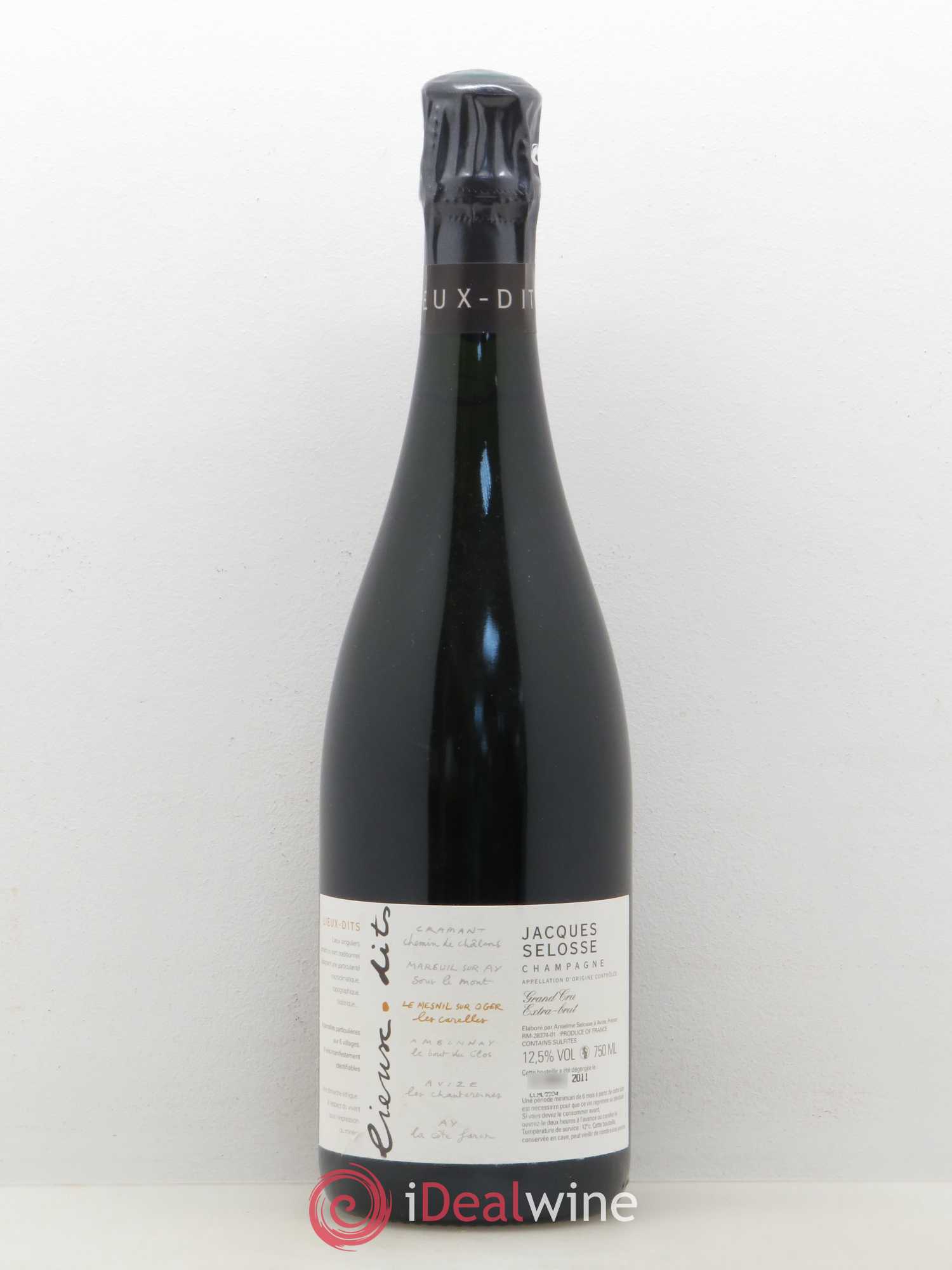 Les Carelles Blanc de Blancs Jacques Selosse - Lot de 1 bouteille - 0