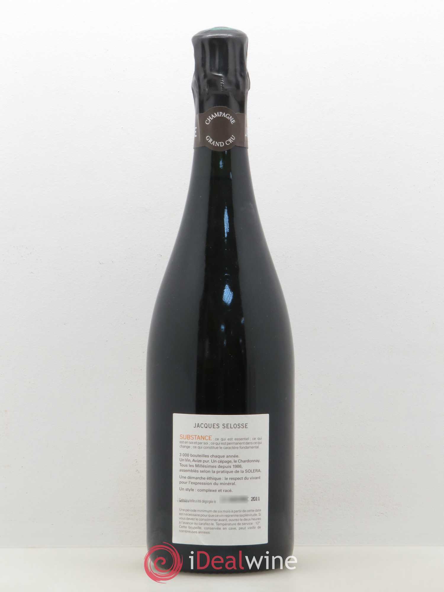 Substance Jacques Selosse - Lot de 1 bouteille - 1
