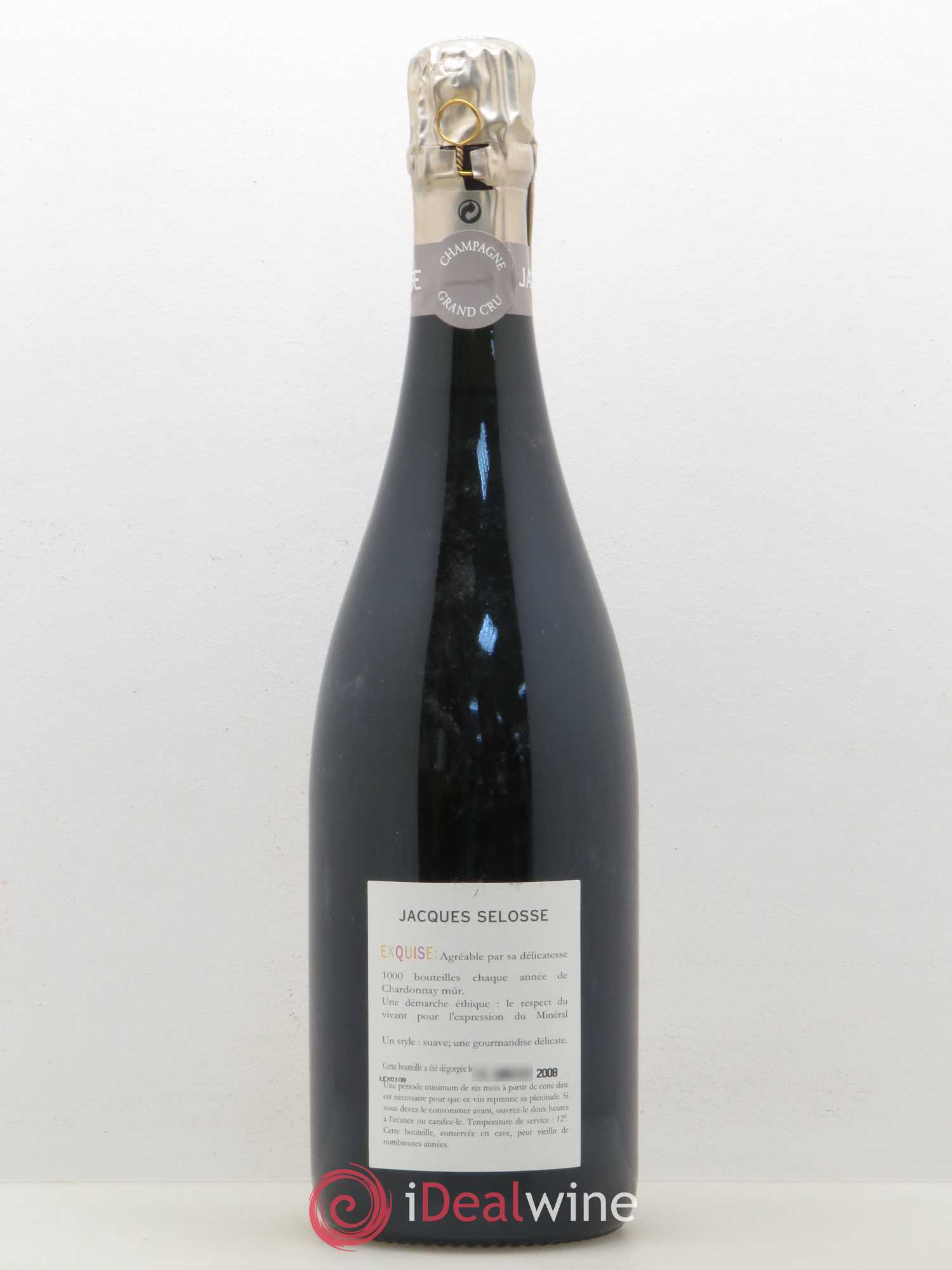 Exquise NV Jacques Selosse - Lot de 1 bouteille - 1