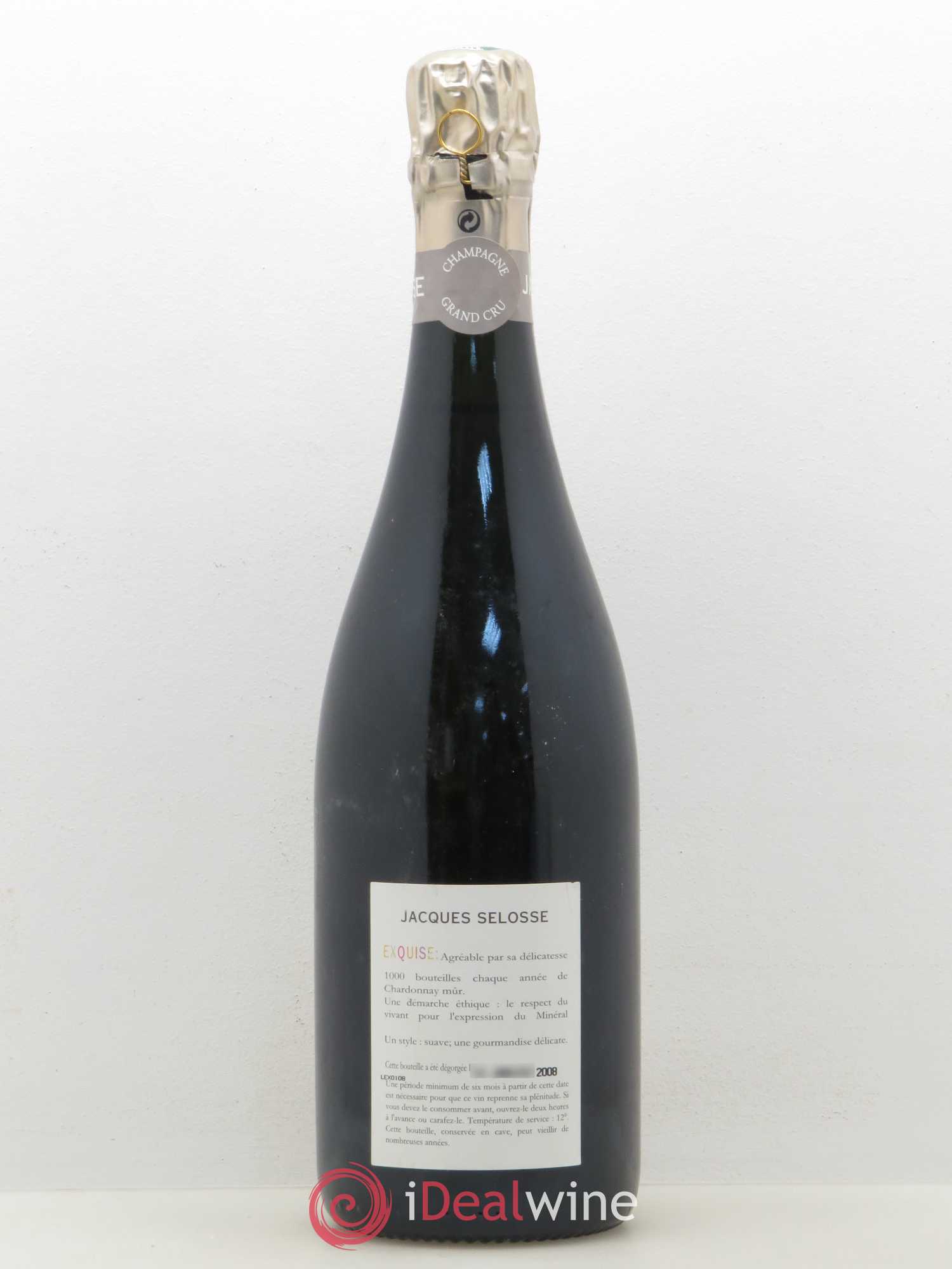 Exquise NV Jacques Selosse - Lot de 1 bouteille - 1