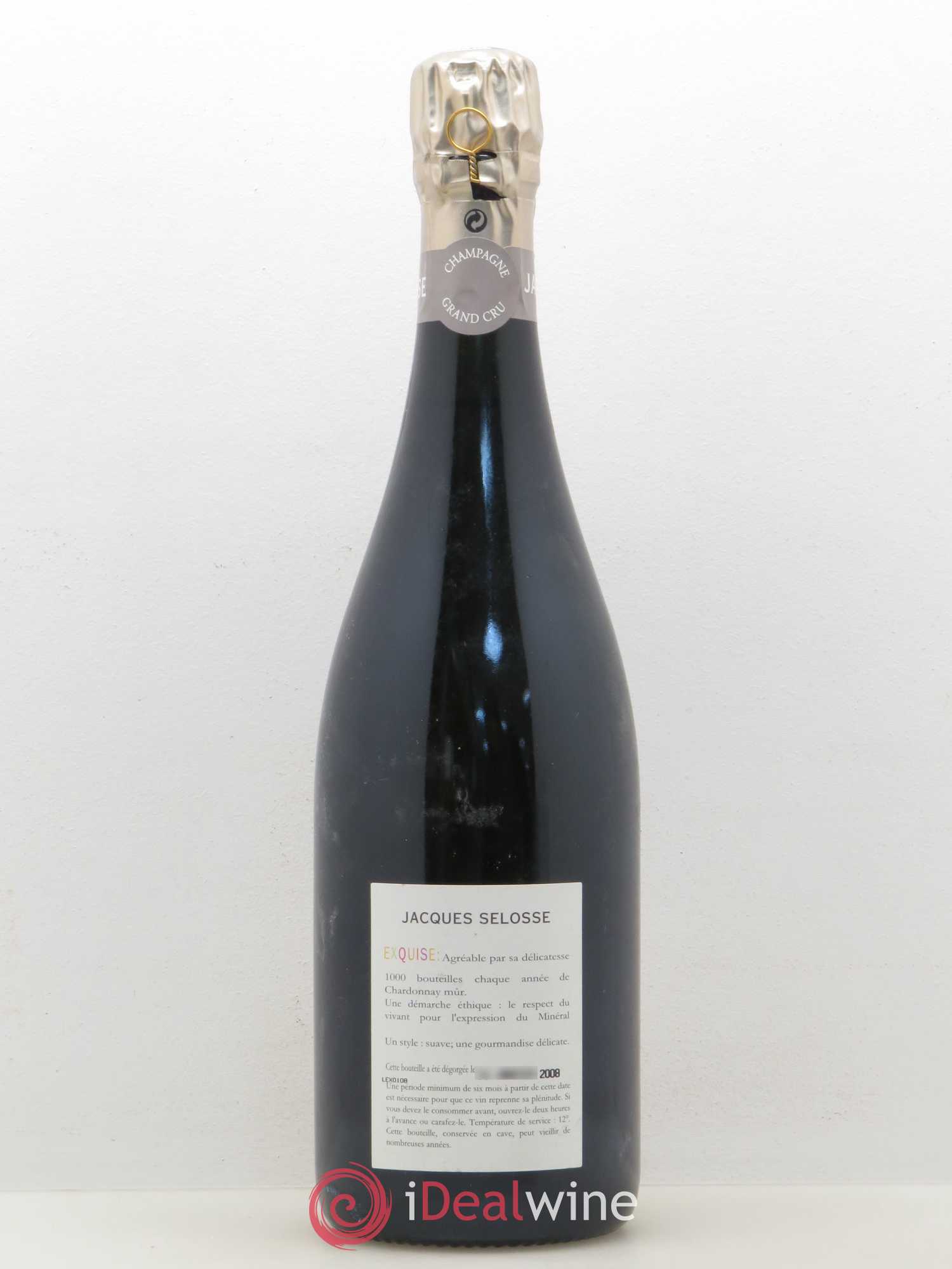 Exquise NV Jacques Selosse - Lot de 1 bouteille - 1
