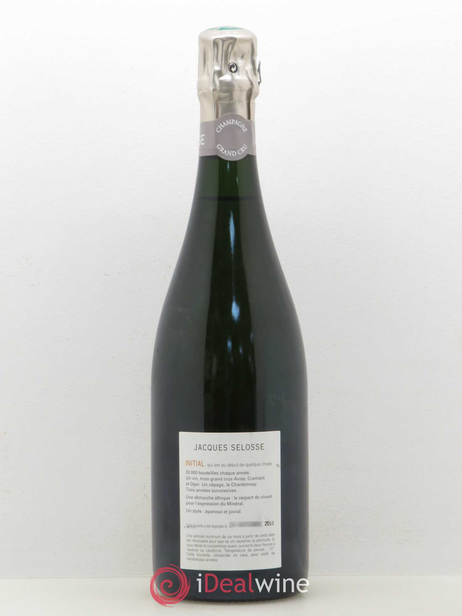 Initial Brut Jacques Selosse - Lot de 1 bouteille - 1