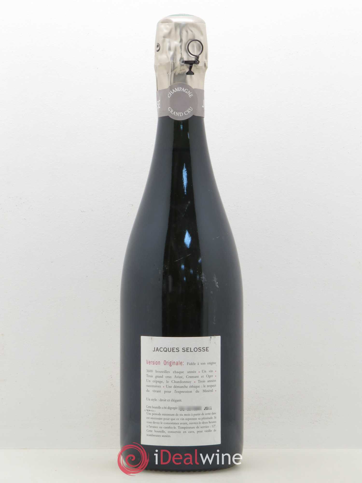 Version Originale Jacques Selosse - Lot de 1 bouteille - 1