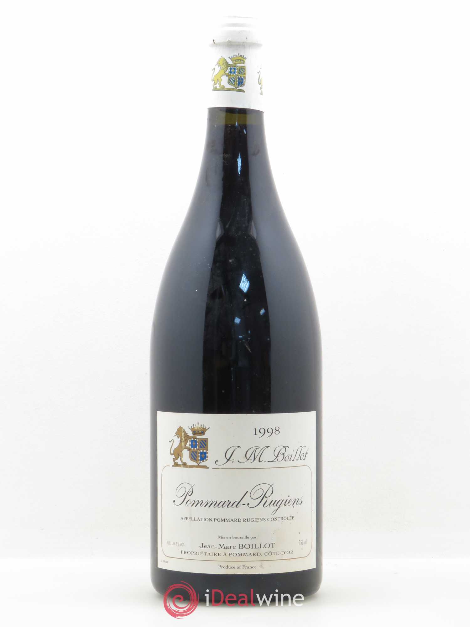 Pommard 1er Cru Rugiens Jean Marc Boillot 1998 - Lot de 1 magnum - 0