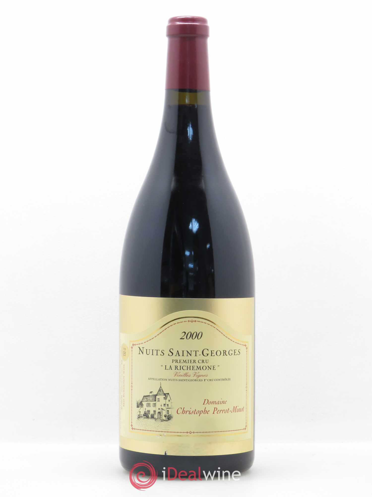 Nuits-Saint-Georges 1er Cru La Richemone Vieilles Vignes Perrot-Minot 2000 - Lot de 1 magnum - 0