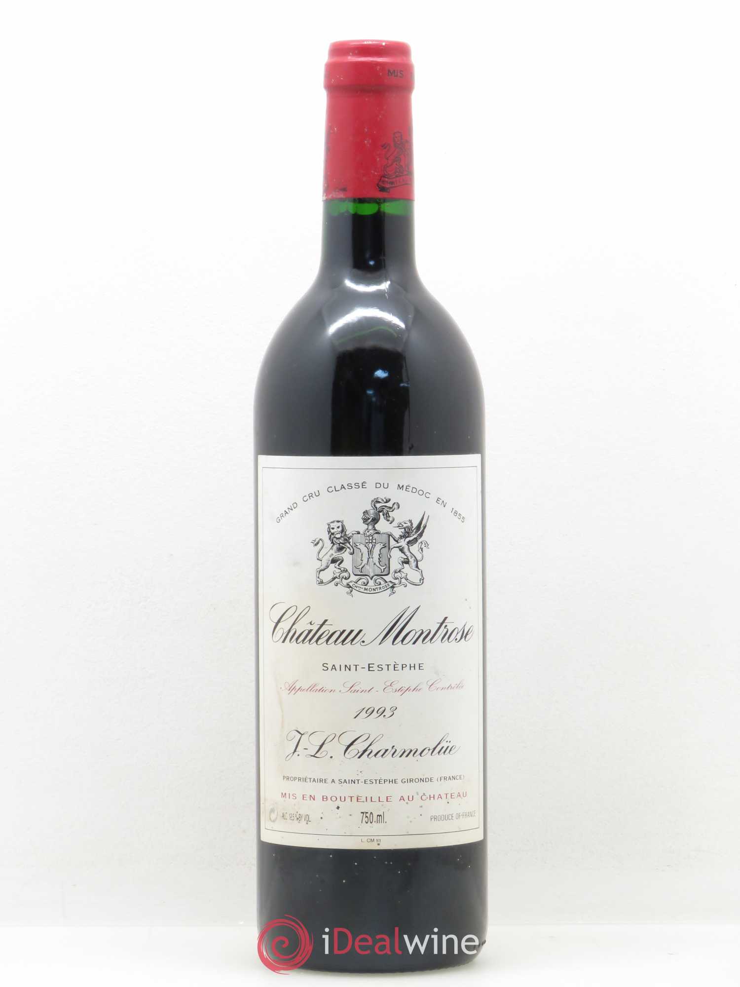 Château Montrose 2ème Grand Cru Classé 1993 - Lot de 1 bouteille - 0
