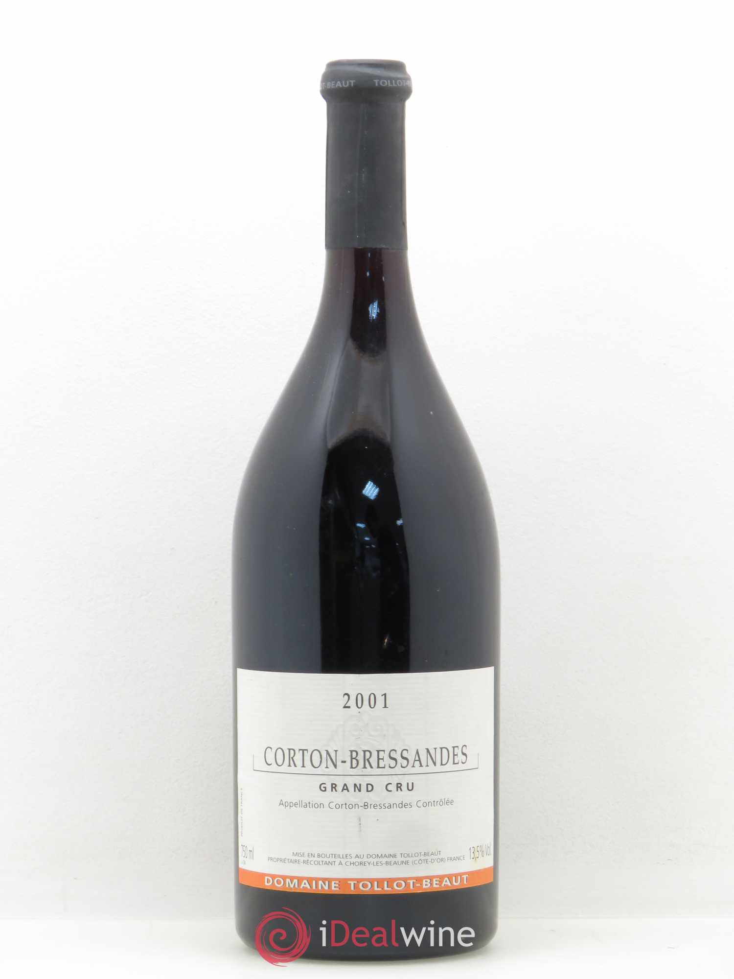 Corton-Bressandes Grand Cru Tollot Beaut (Domaine) 2001 - Lot de 1 bouteille - 0