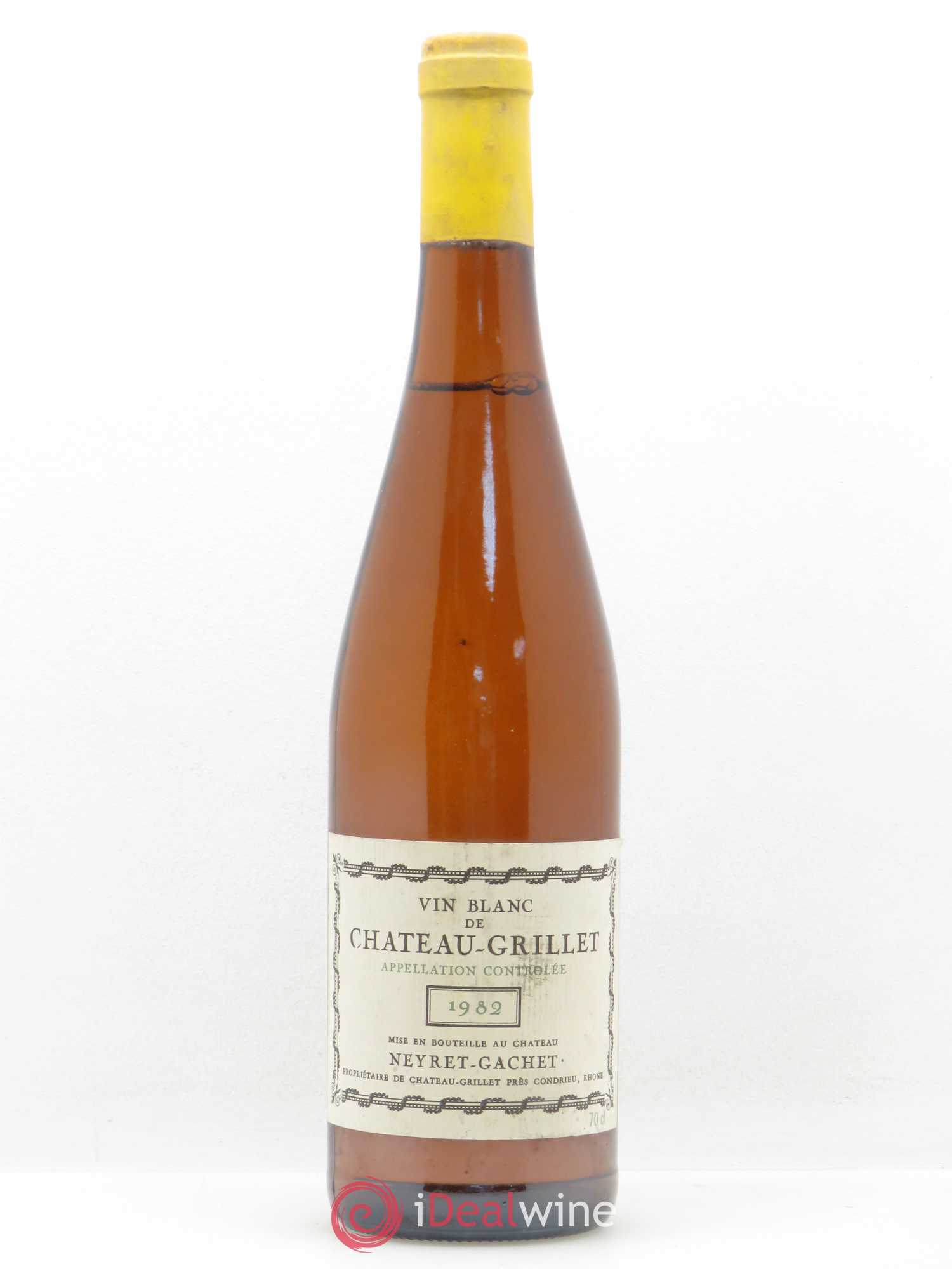 Rhône Château-Grillet - Château Neyret Gachet 1982 - Posten von 1 Flasche - 0