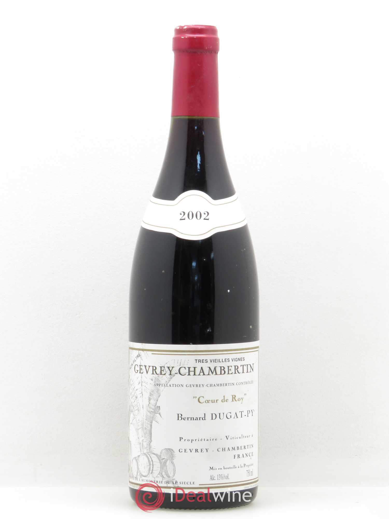 Gevrey-Chambertin Coeur de Roy Très Vieilles Vignes Dugat-Py Très vieilles vignes 2002 - Posten von 1 Flasche - 0
