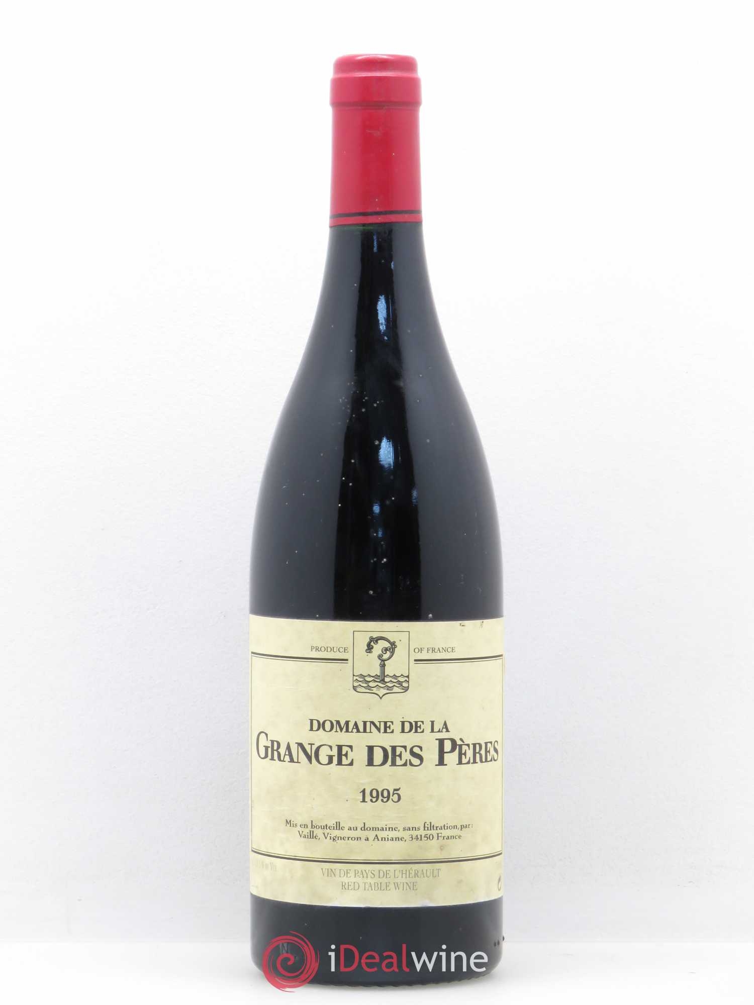 Pays d'Hérault Grange des Pères Laurent Vaillé 1995 - Lot de 1 bouteille - 0