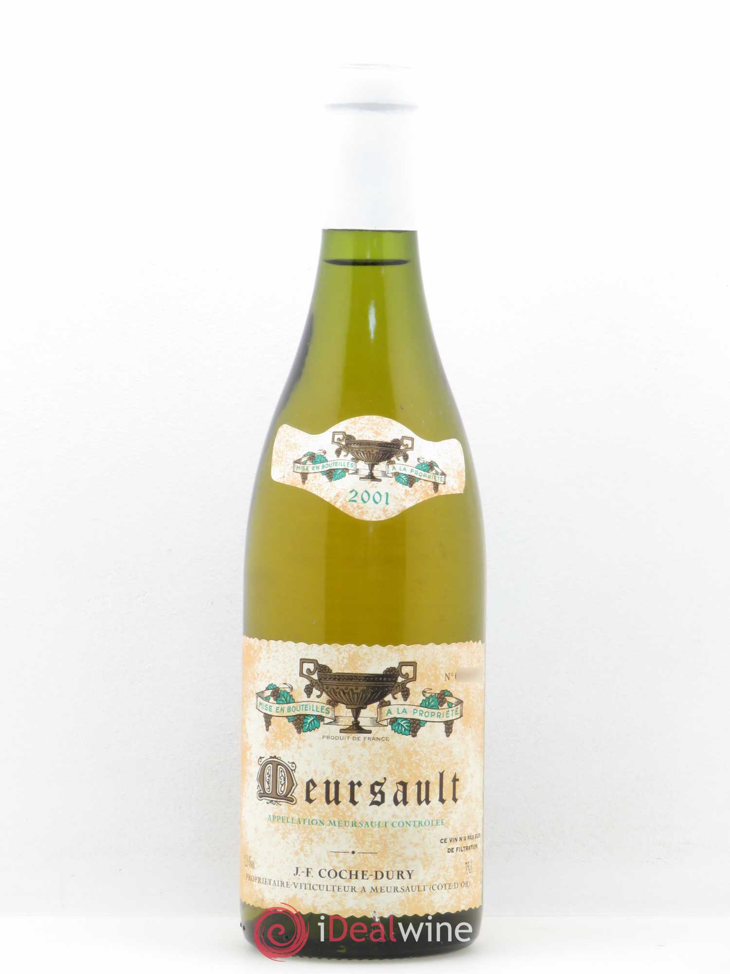 Meursault Coche Dury (Domaine) 2001 - Lot de 1 bouteille - 0