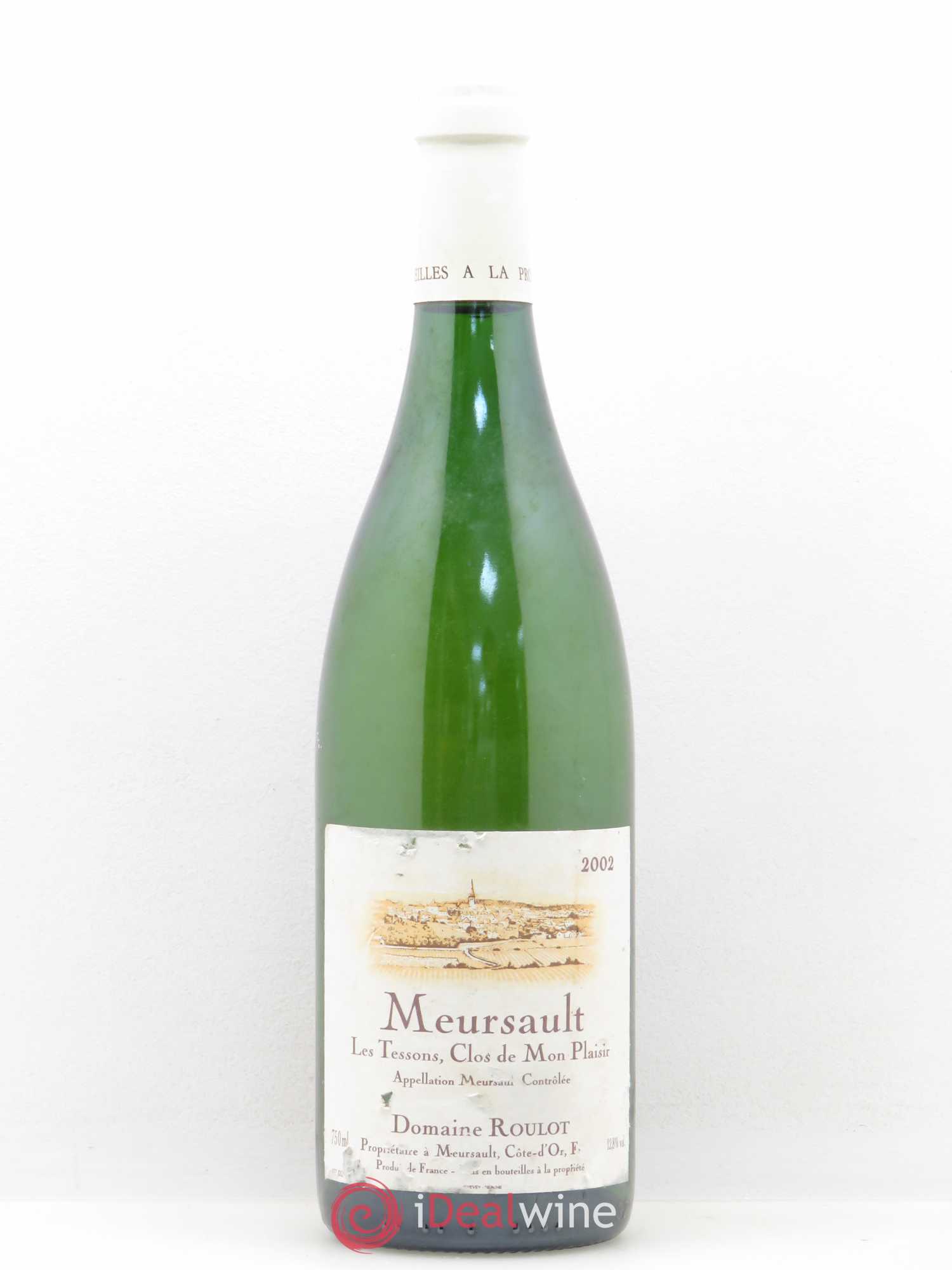 Meursault Les Tessons Clos de Mon plaisir Roulot (Domaine) 2002 - Lot de 1 bouteille - 0