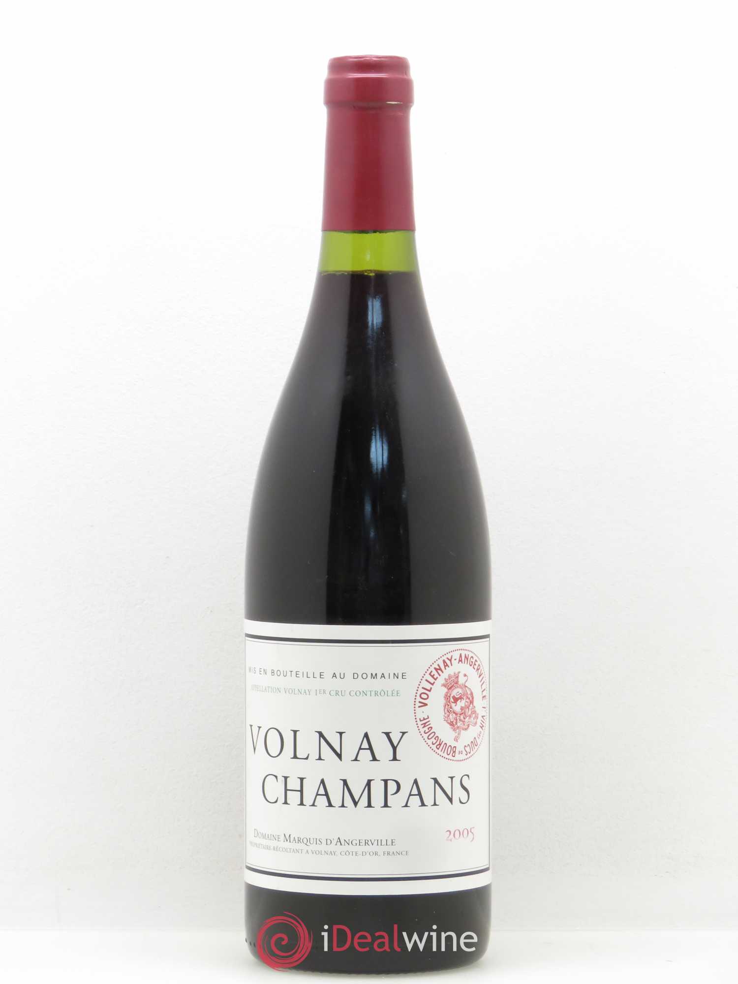 Volnay 1er Cru Champans Marquis d'Angerville (Domaine) 2005 - Lot de 1 bouteille - 0