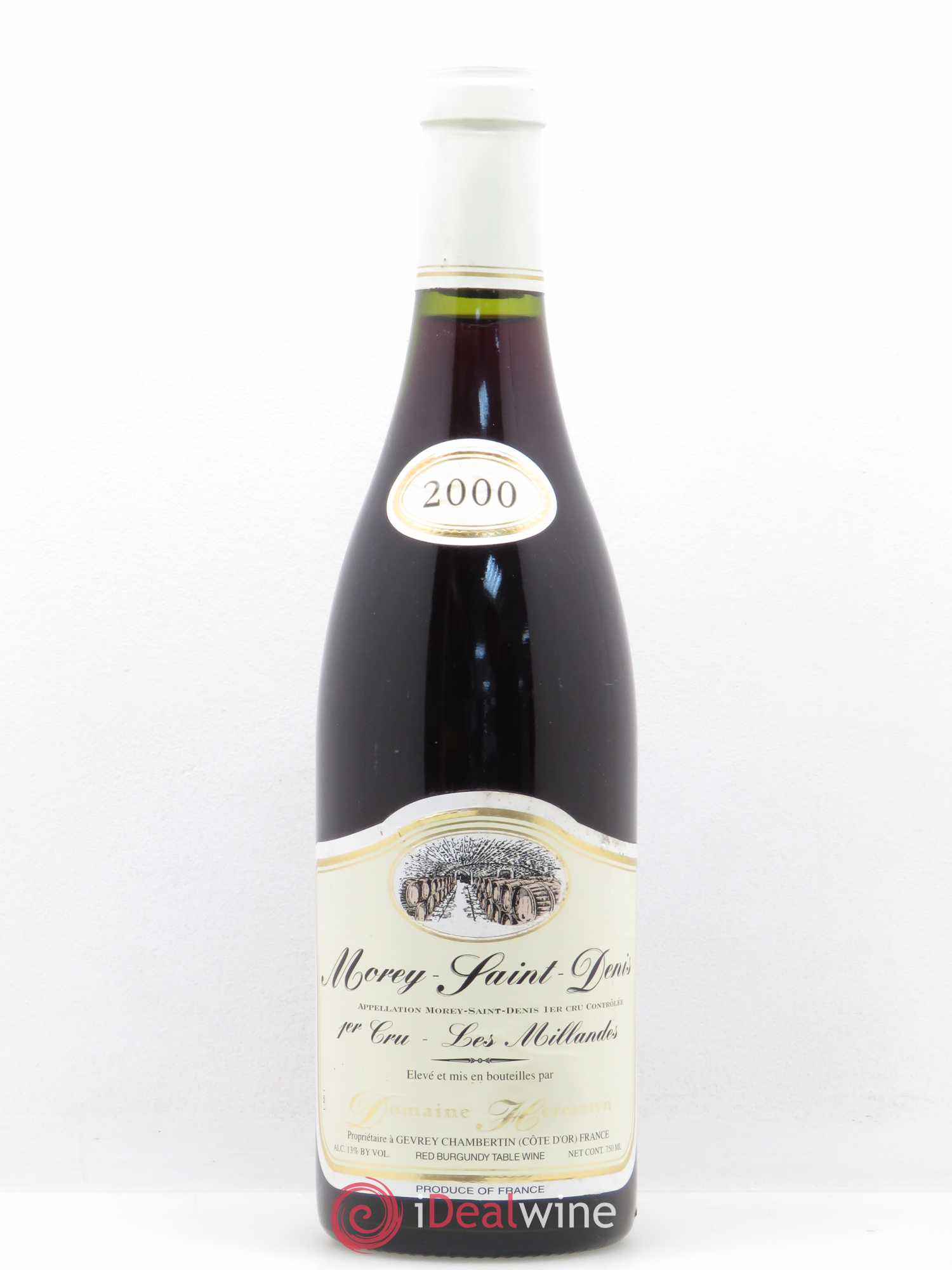 Morey-Saint-Denis Les Millandes - Heresztyn (Domaine) (sans prix de réserve) 2000 - Posten von 1 Flasche - 0