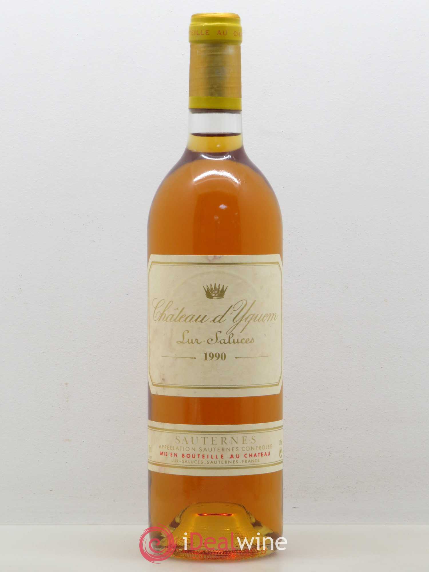 Château d' Yquem 1er Cru Classé Supérieur 1990 - Lotto di 1 bottiglia - 0