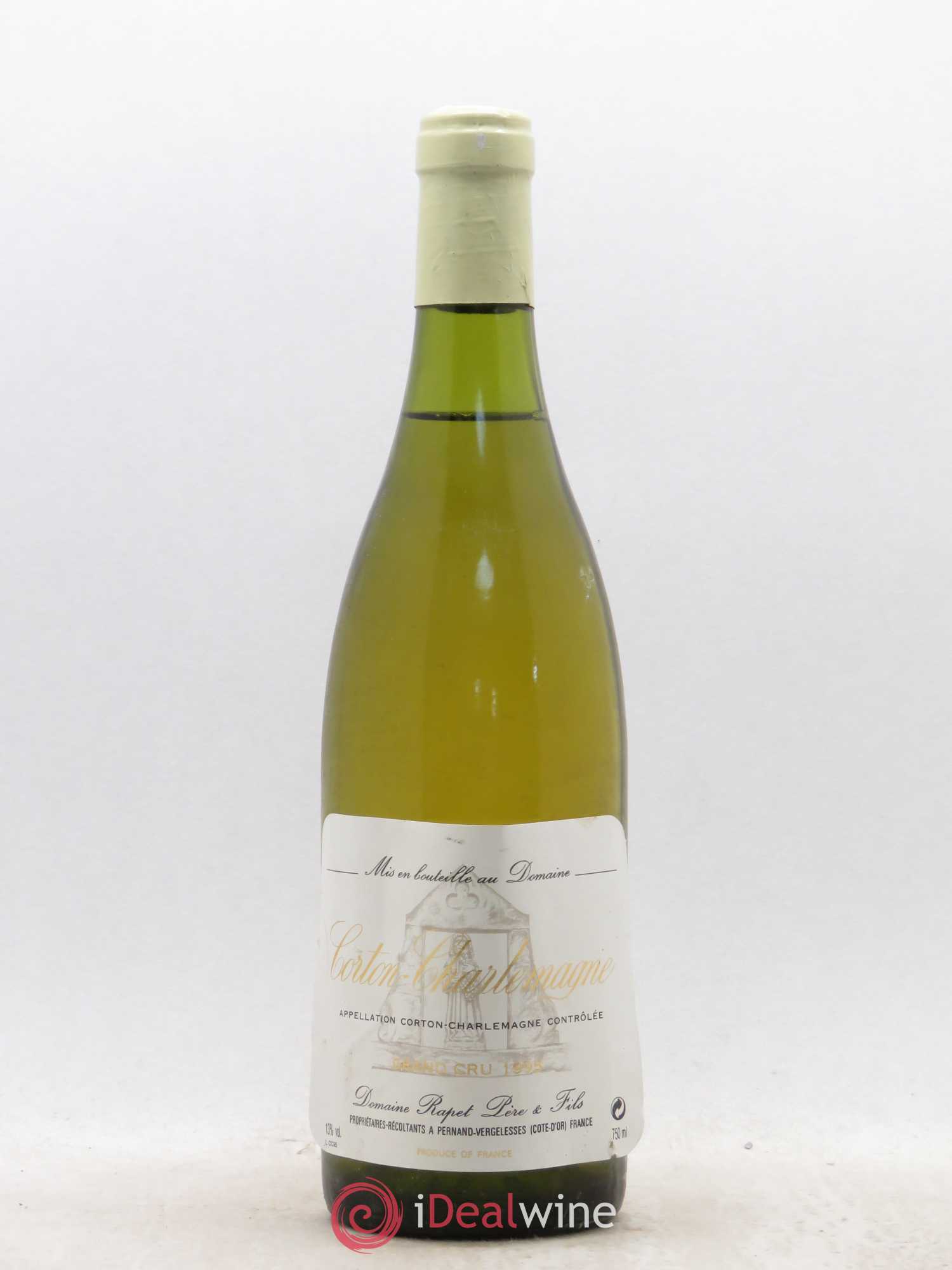Corton-Charlemagne Grand Cru Rapet Père & Fils 1995 - Lot de 1 bouteille - 0