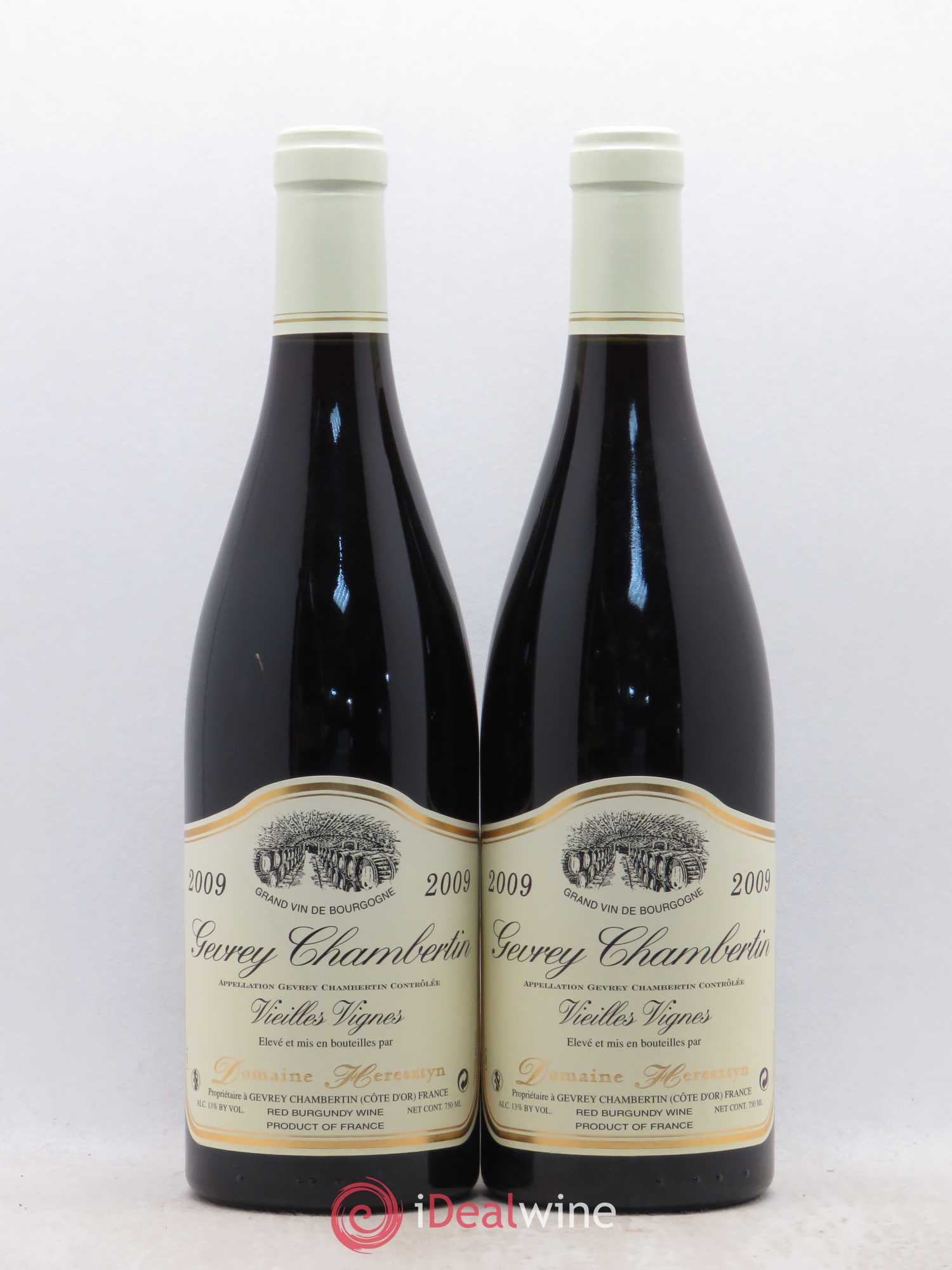 Gevrey-Chambertin Vieilles Vignes Domaine Heresztyn 2009 - Posten von 2 Flaschen - 0