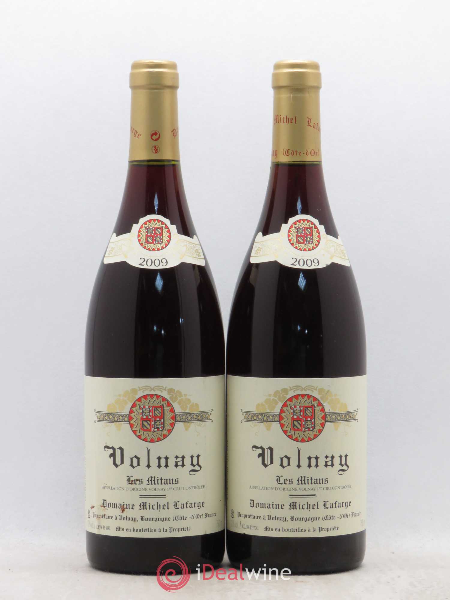 Volnay 1er Cru Les Mitans Lafarge (Domaine) 2009 - Lot de 2 bouteilles - 0