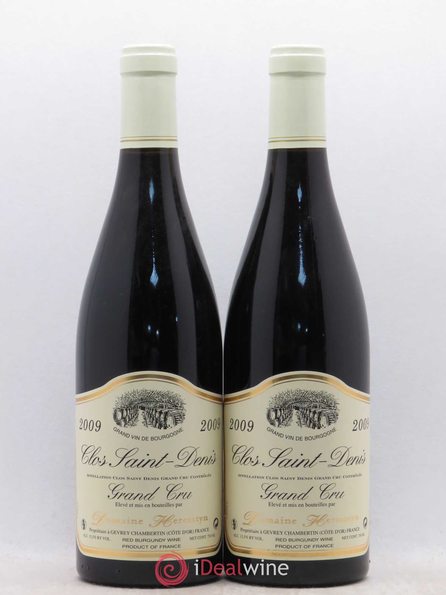 Clos Saint-Denis Grand Cru Heresztyn (Domaine) 2009 - Lot de 2 bouteilles - 0
