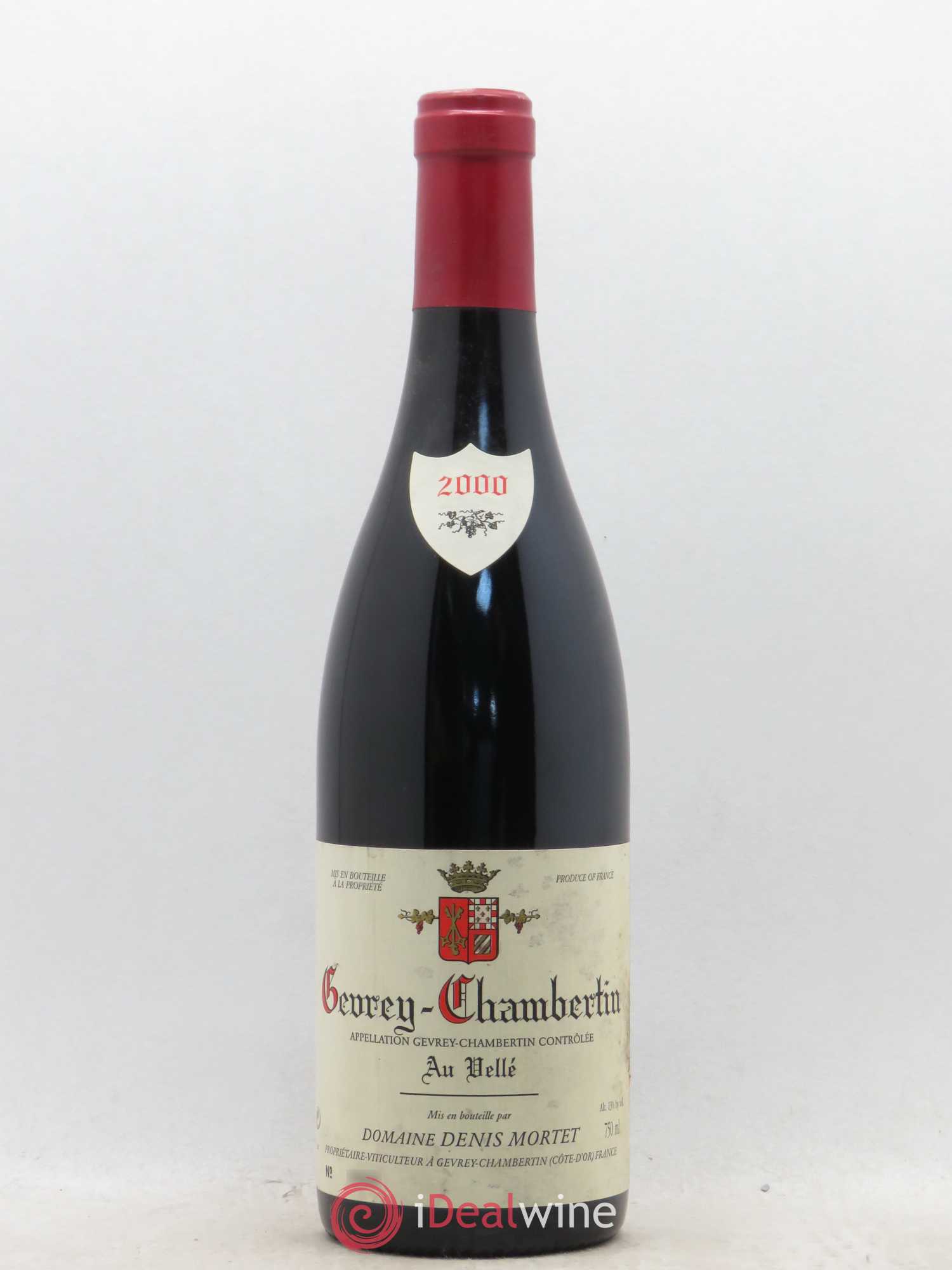 Gevrey-Chambertin Au Vellé Denis Mortet (Domaine) 2000 - Lot de 1 bouteille - 0