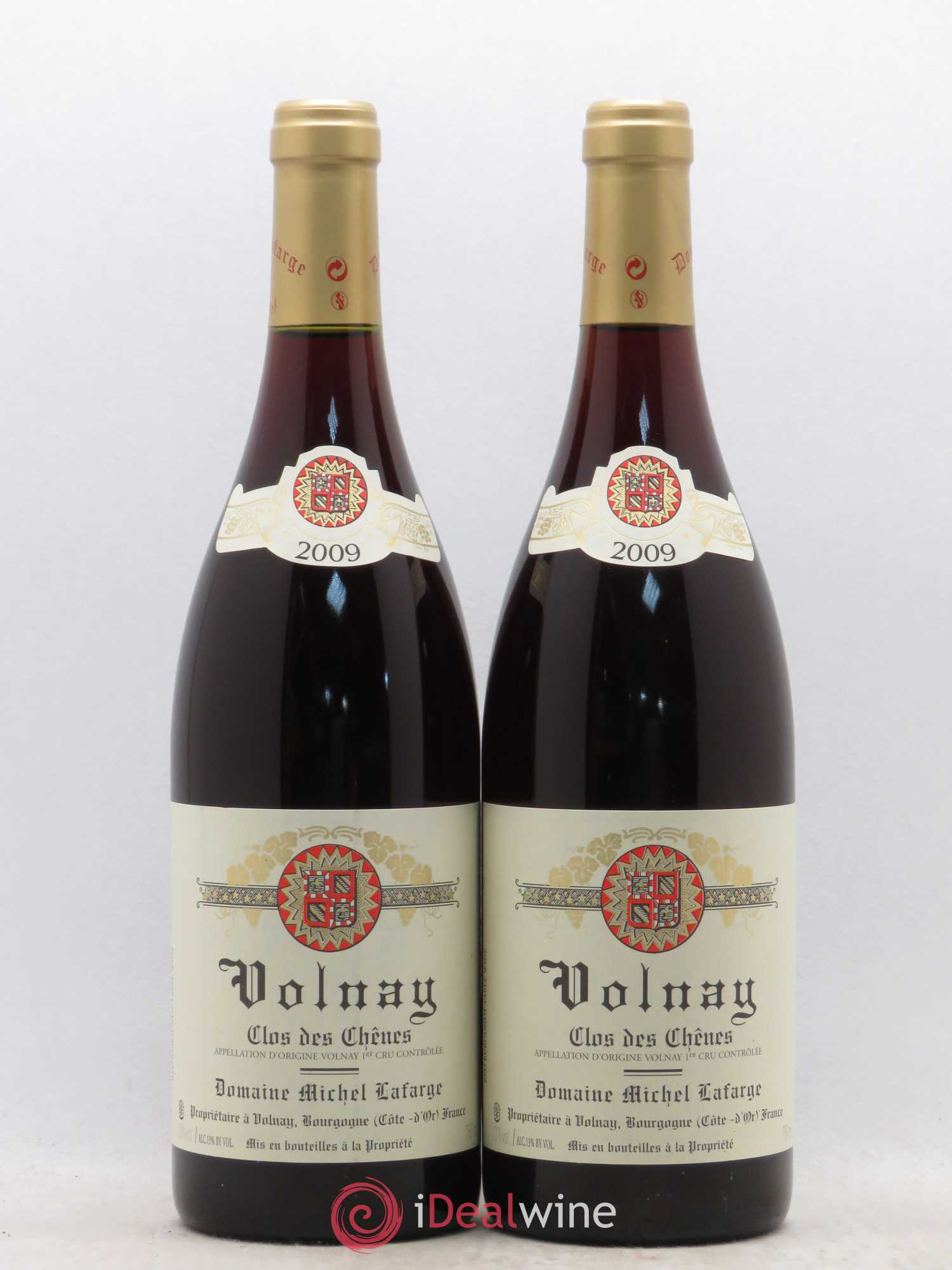 Volnay 1er Cru Clos des Chênes Lafarge (Domaine) 2009 - Lot de 2 bouteilles - 0