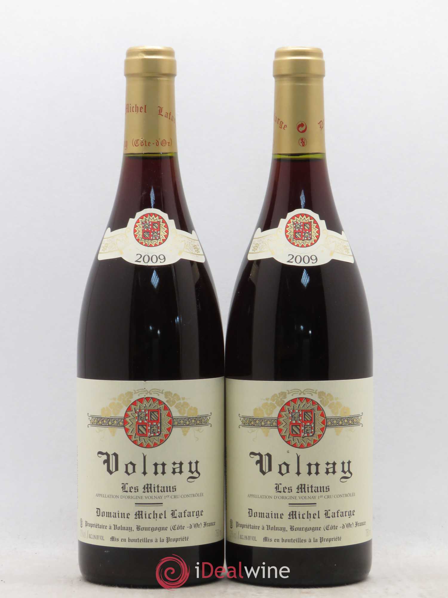 Volnay 1er Cru Les Mitans Lafarge (Domaine) 2009 - Lot de 2 bouteilles - 0
