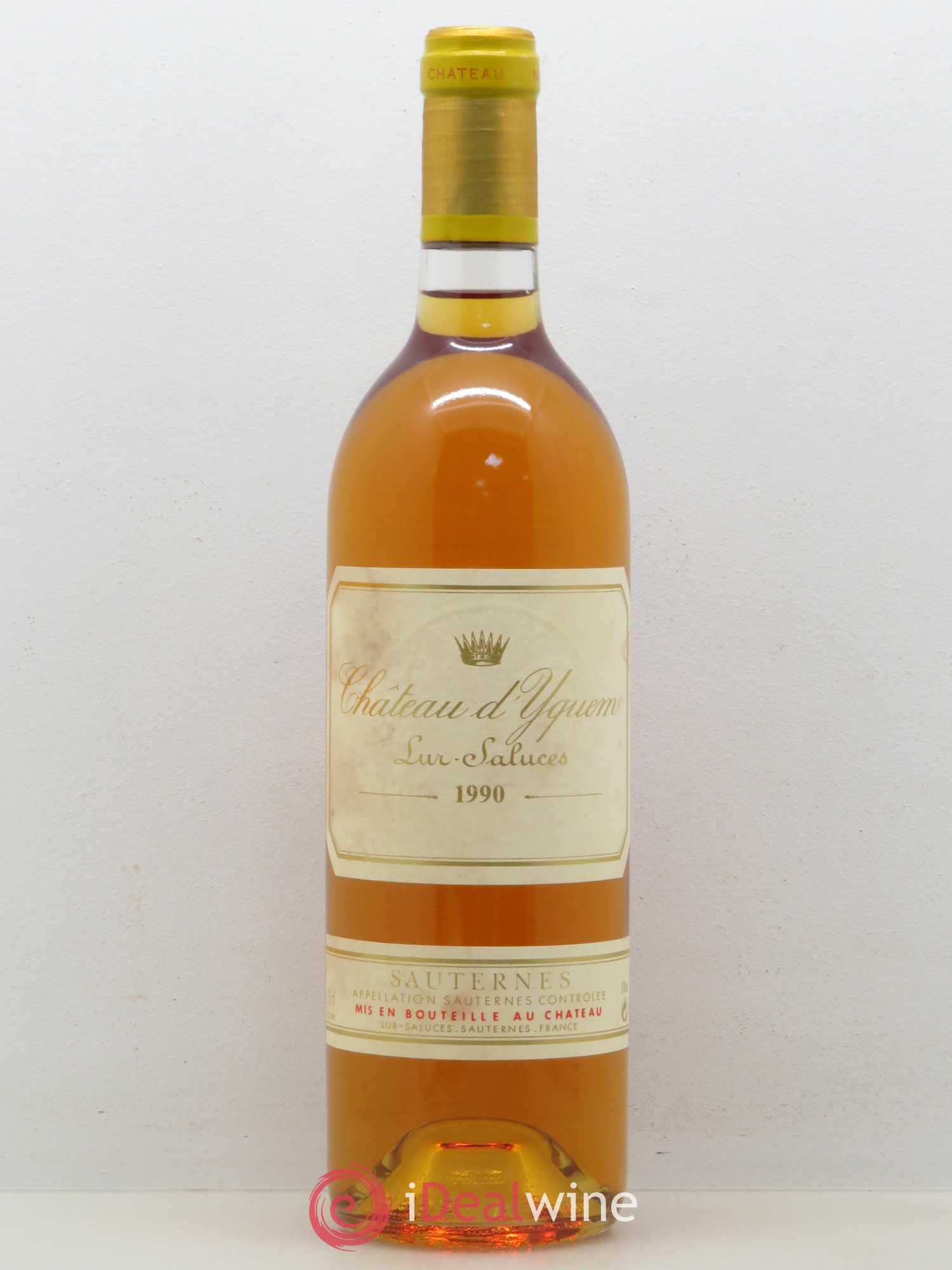 Château d' Yquem 1er Cru Classé Supérieur 1990 - Lotto di 1 bottiglia - 0