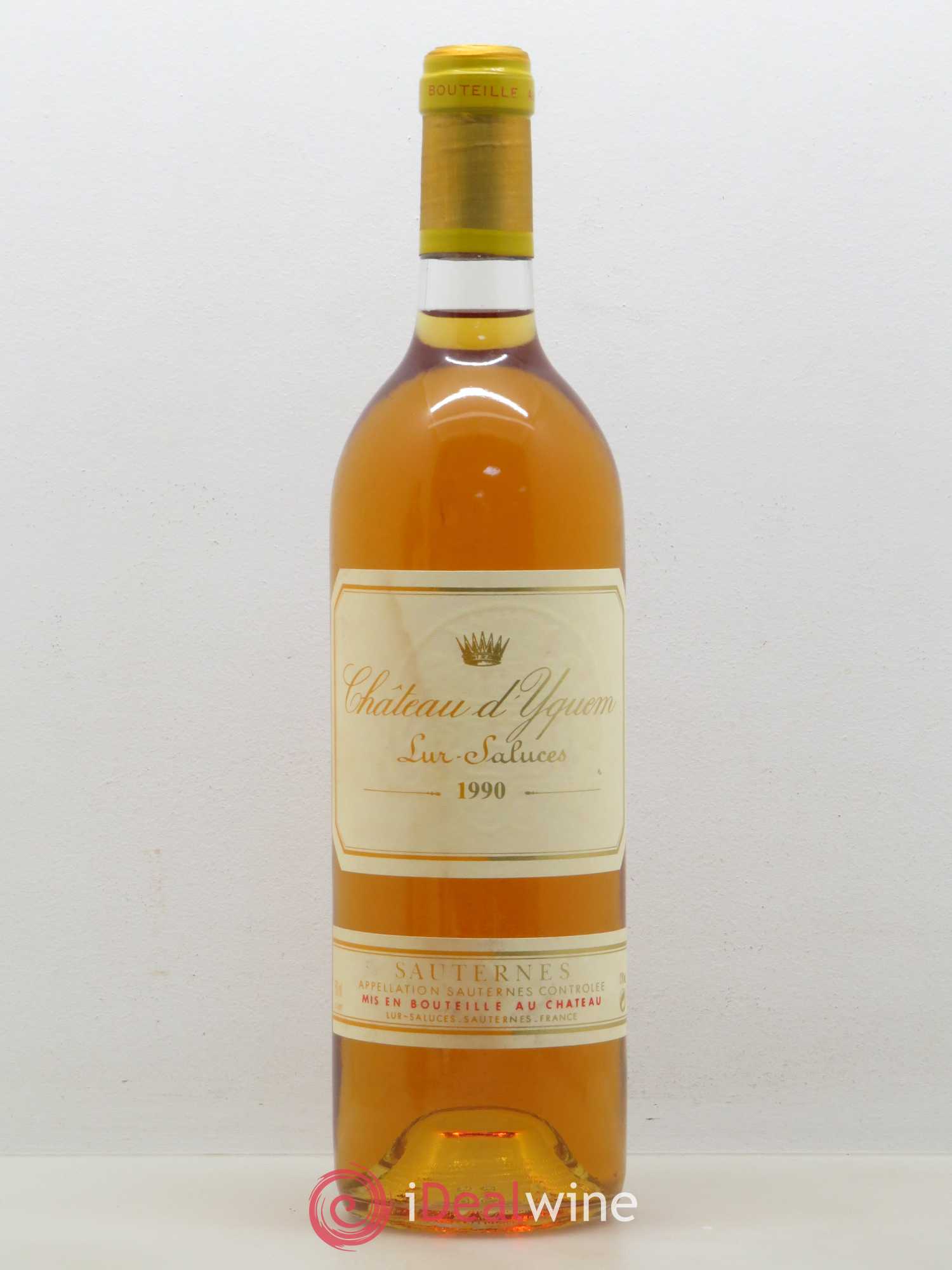 Château d' Yquem 1er Cru Classé Supérieur 1990 - Lotto di 1 bottiglia - 0