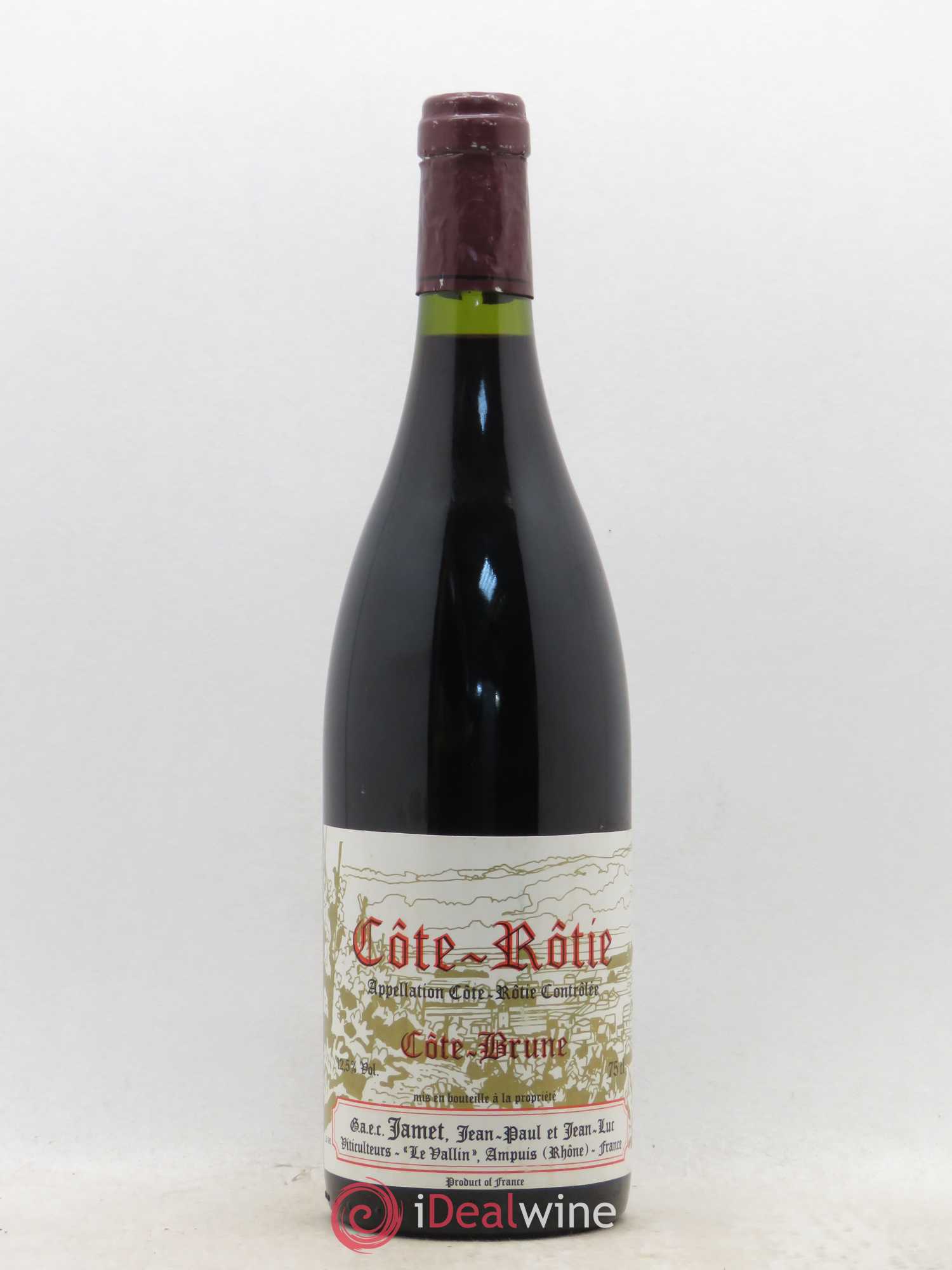 Côte-Rôtie Côte Brune Jamet (Domaine) 1996 - Lot de 1 bouteille - 0