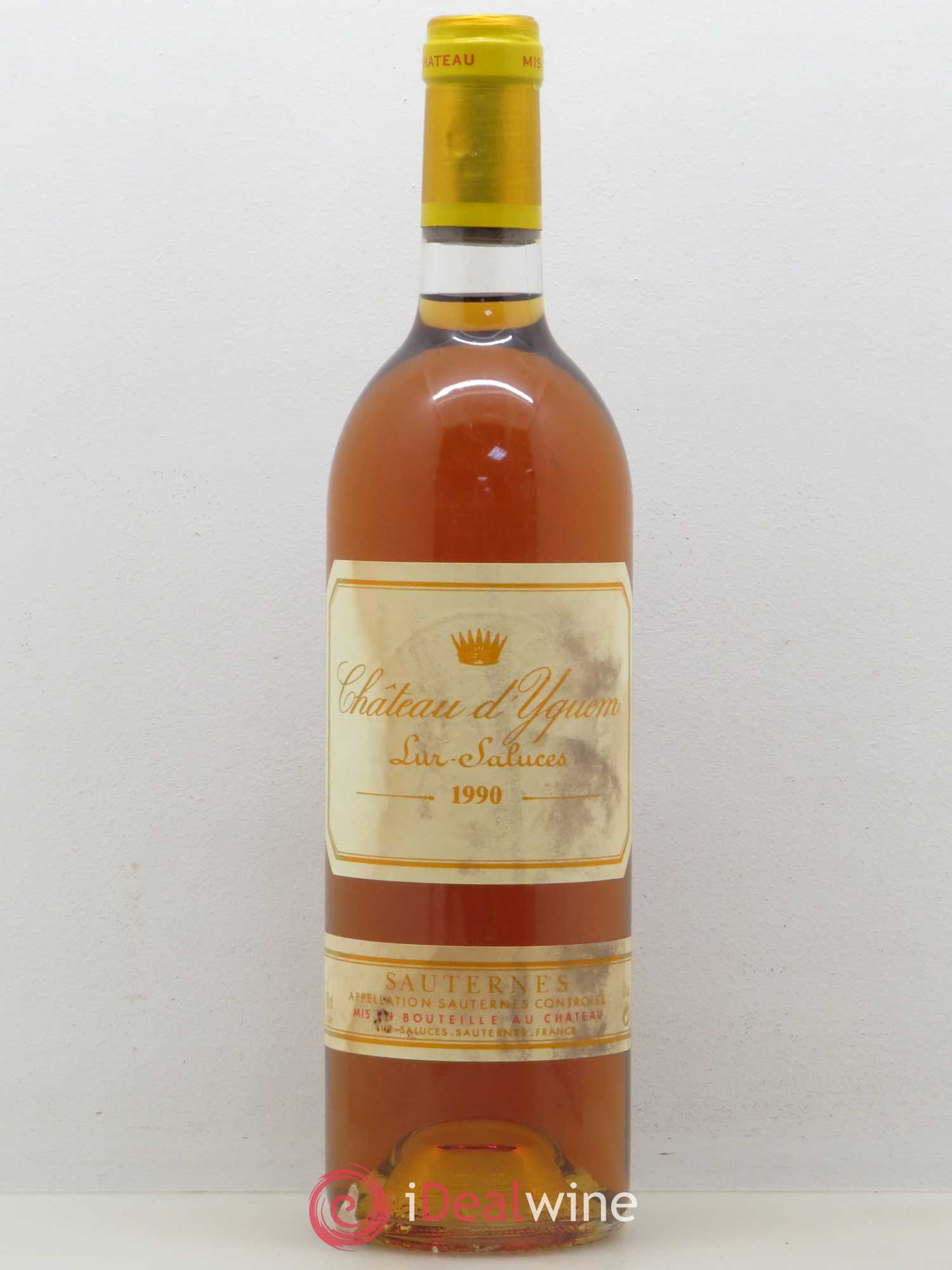 Château d' Yquem 1er Cru Classé Supérieur 1990 - Lotto di 1 bottiglia - 0