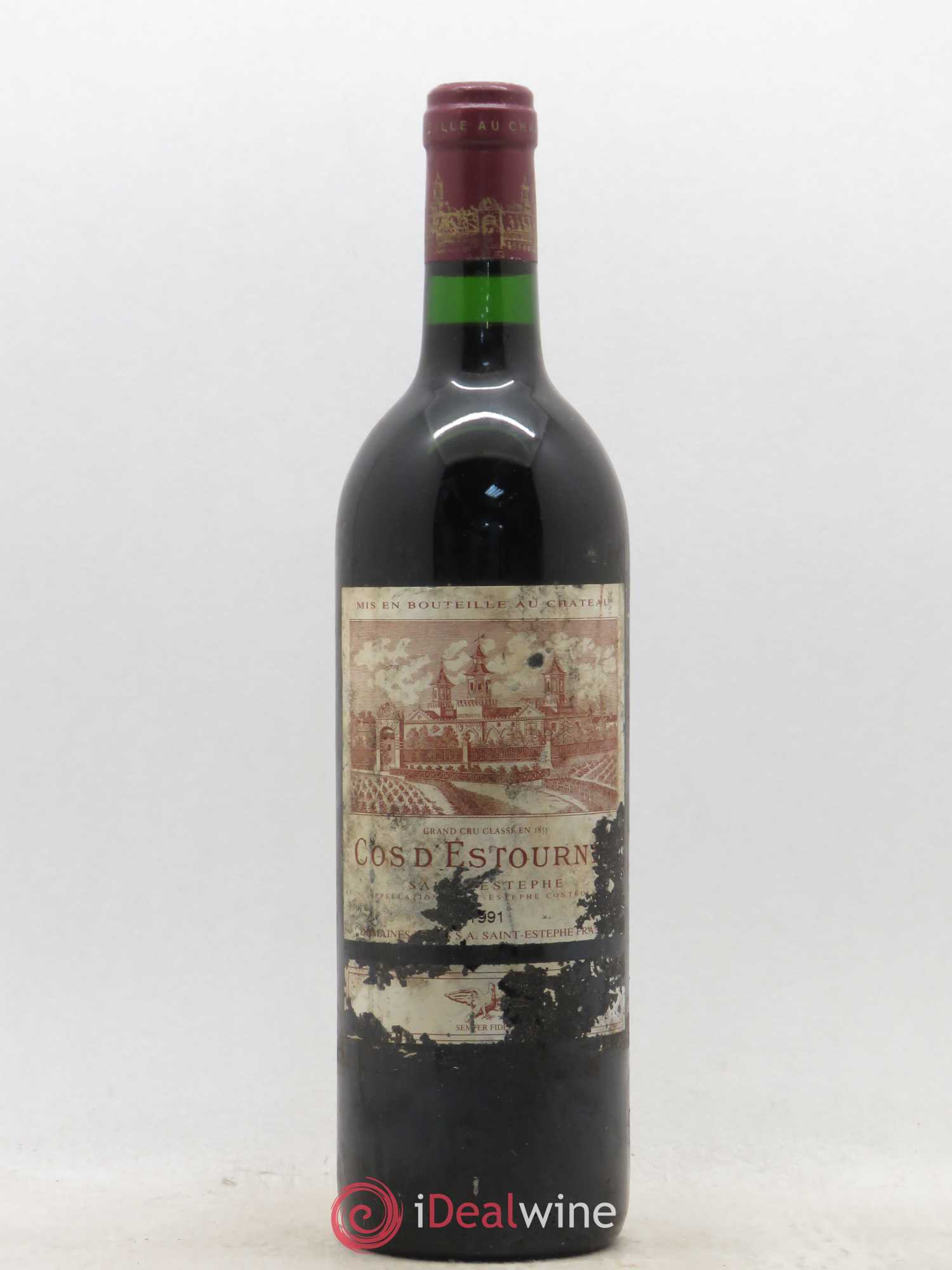 Cos d'Estournel 2ème Grand Cru Classé 1991 - Lot de 1 bouteille - 0
