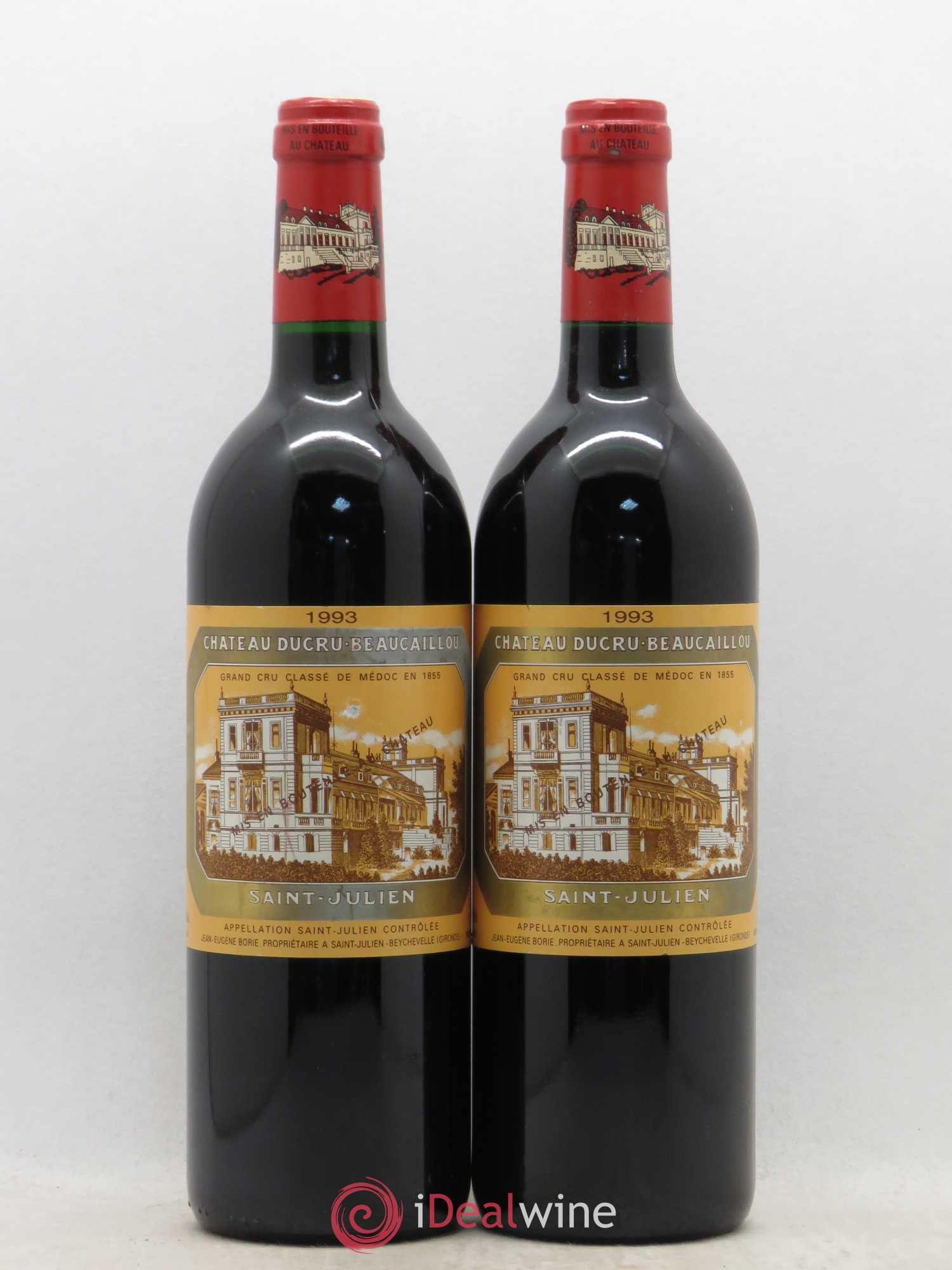 Château Ducru Beaucaillou 2ème Grand Cru Classé 1993 - Lot de 2 bouteilles - 0