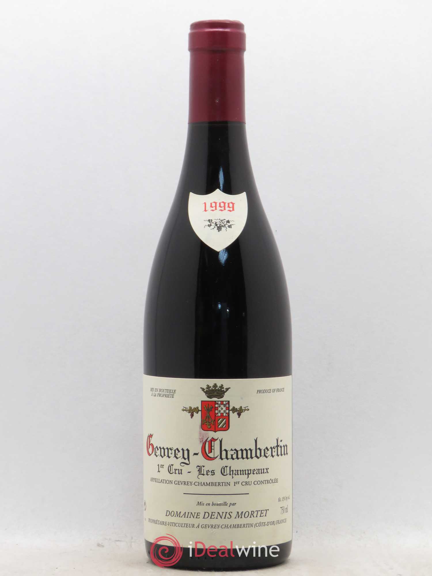 Gevrey-Chambertin 1er Cru Les Champeaux Denis Mortet (Domaine) 1999 - Lot de 1 bouteille - 0