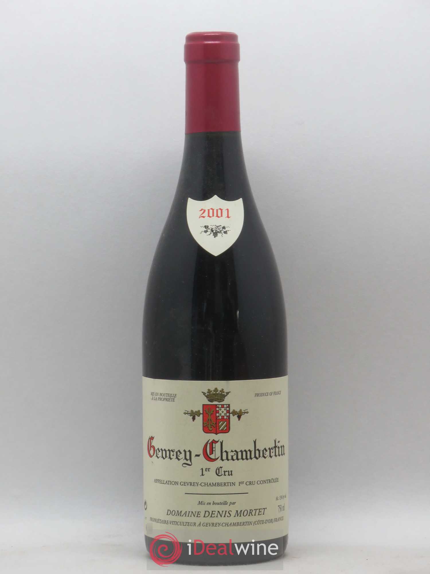 Gevrey-Chambertin 1er Cru Denis Mortet (Domaine) 2001 - Lot de 1 bouteille - 0