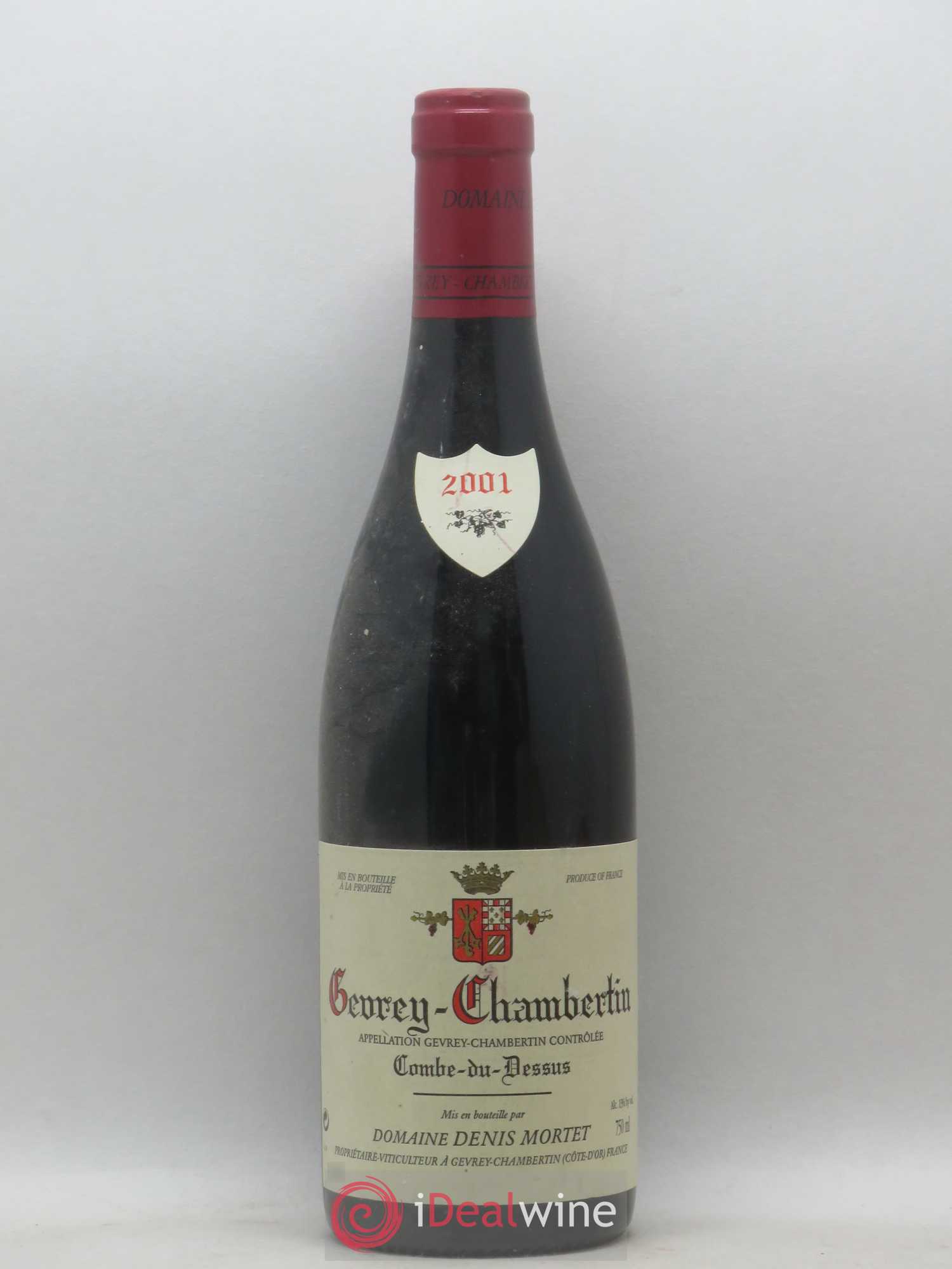 Gevrey-Chambertin Combe du Dessus Denis Mortet (Domaine) 2001 - Lot de 1 bouteille - 0