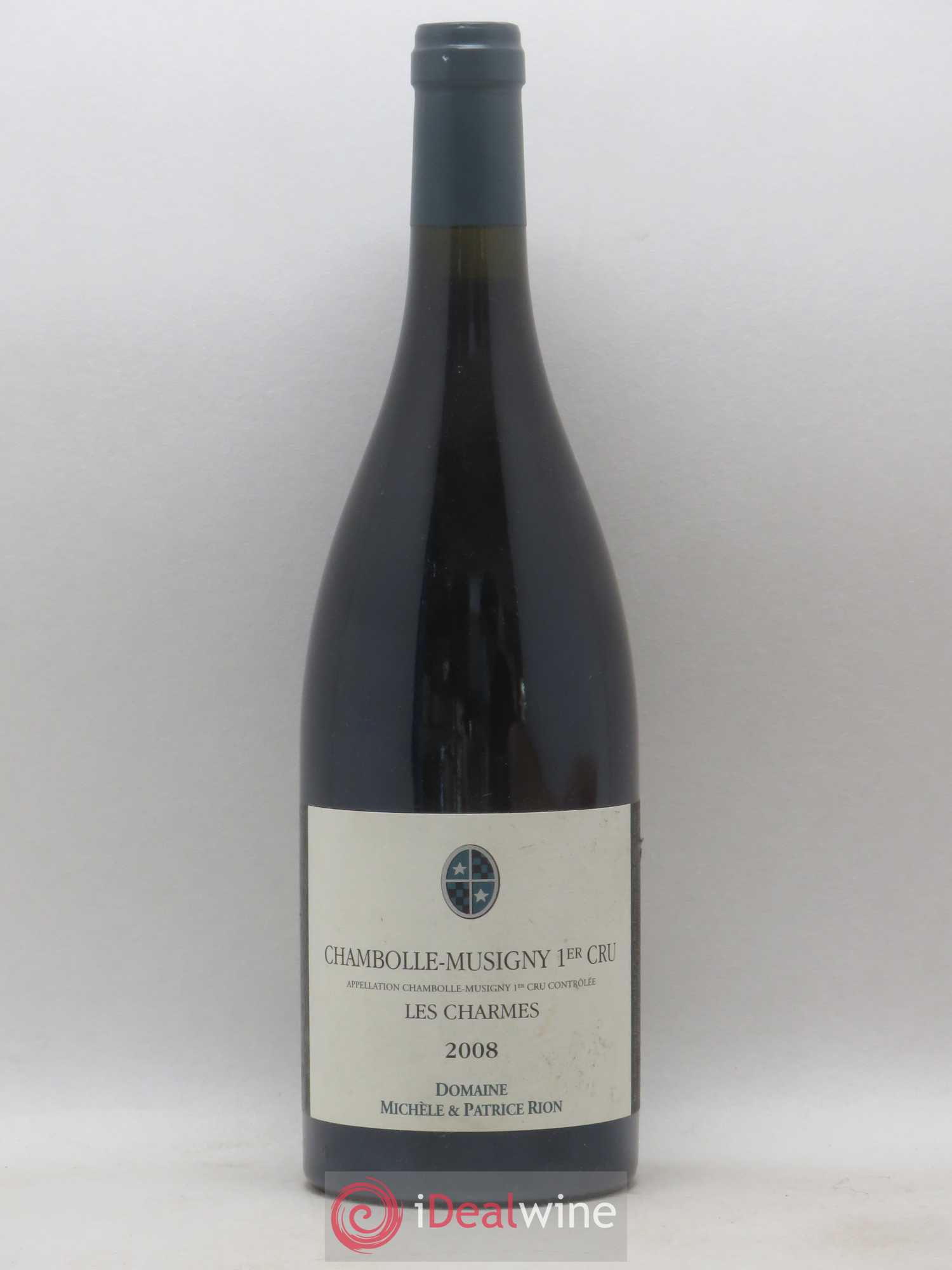 Chambolle-Musigny 1er Cru Les Charmes Patrice Rion (Domaine) 2008 - Lot de 1 bouteille - 0