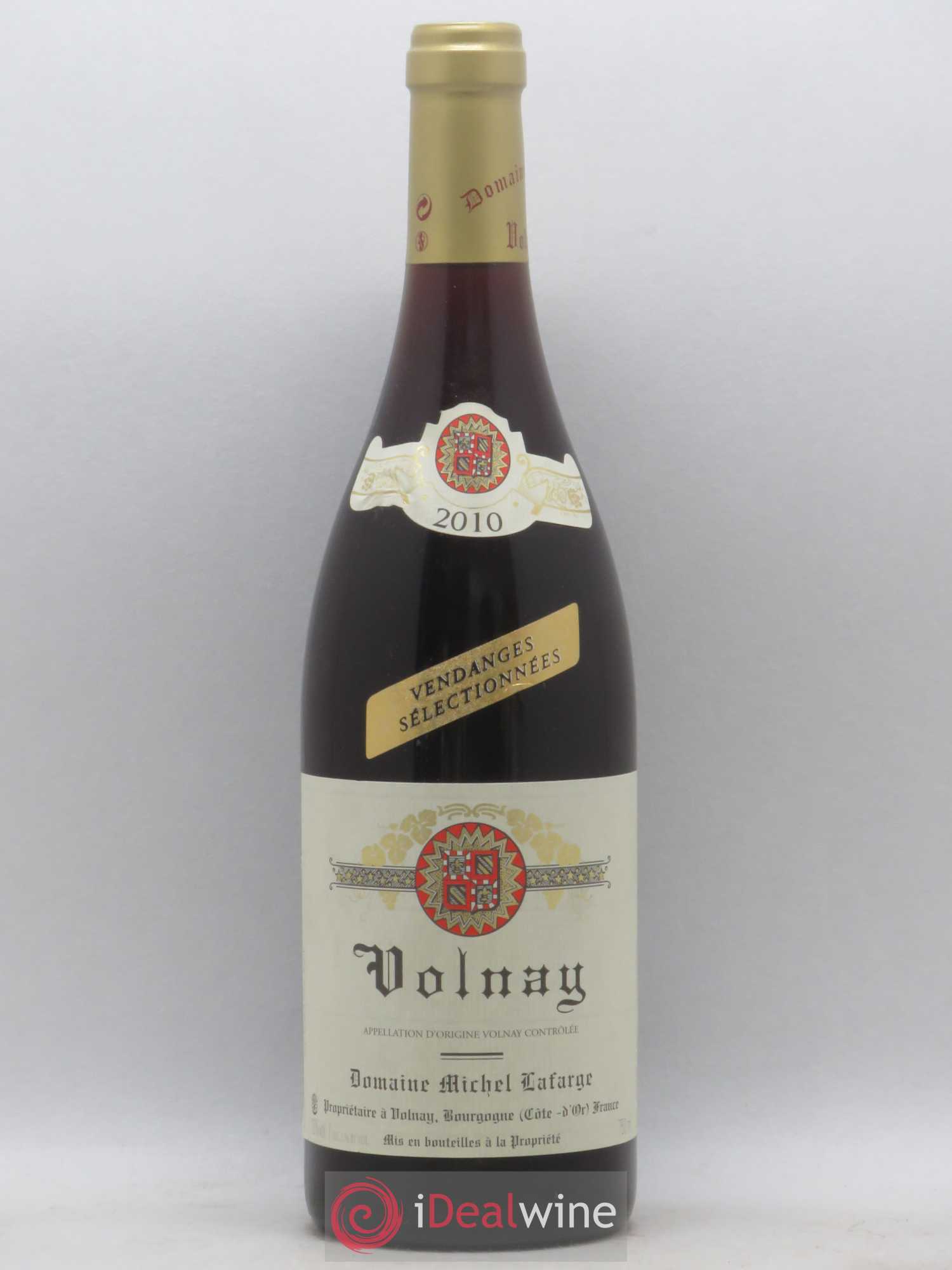 Volnay Vendanges sélectionnées Lafarge (Domaine) 2010 - Lot de 1 bouteille - 0