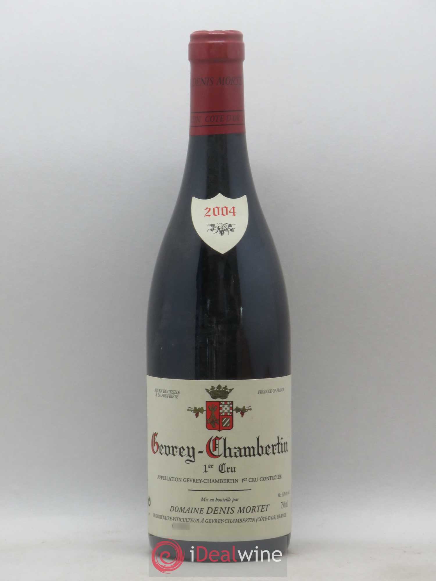 Gevrey-Chambertin 1er Cru Denis Mortet (Domaine) 2004 - Lot de 1 bouteille - 0