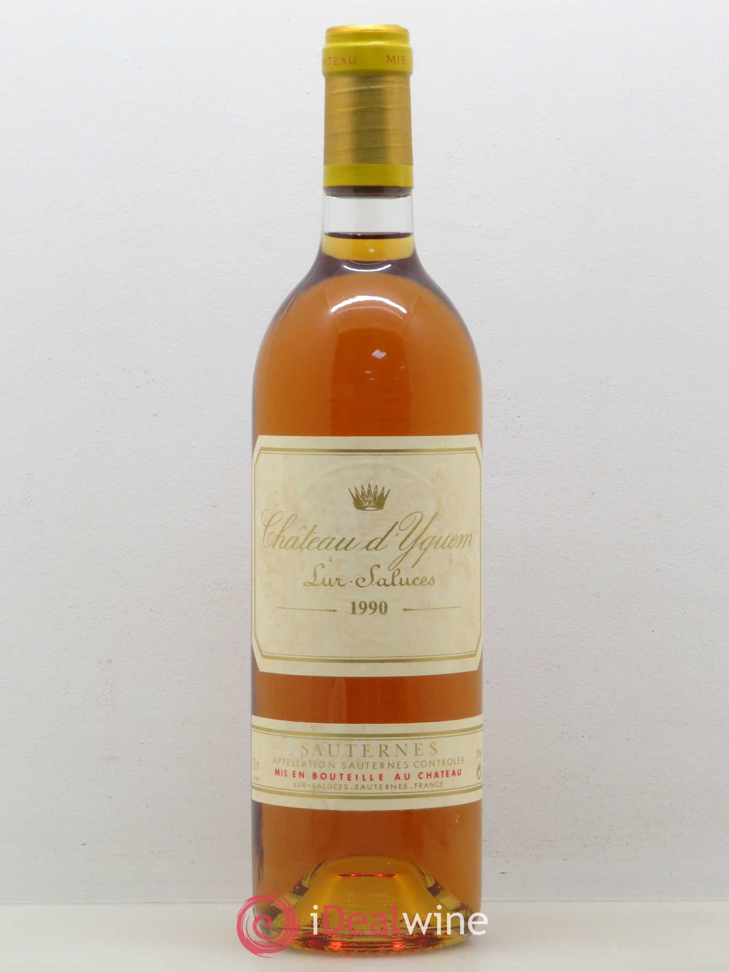 Château d' Yquem 1er Cru Classé Supérieur 1990 - Lotto di 1 bottiglia - 0