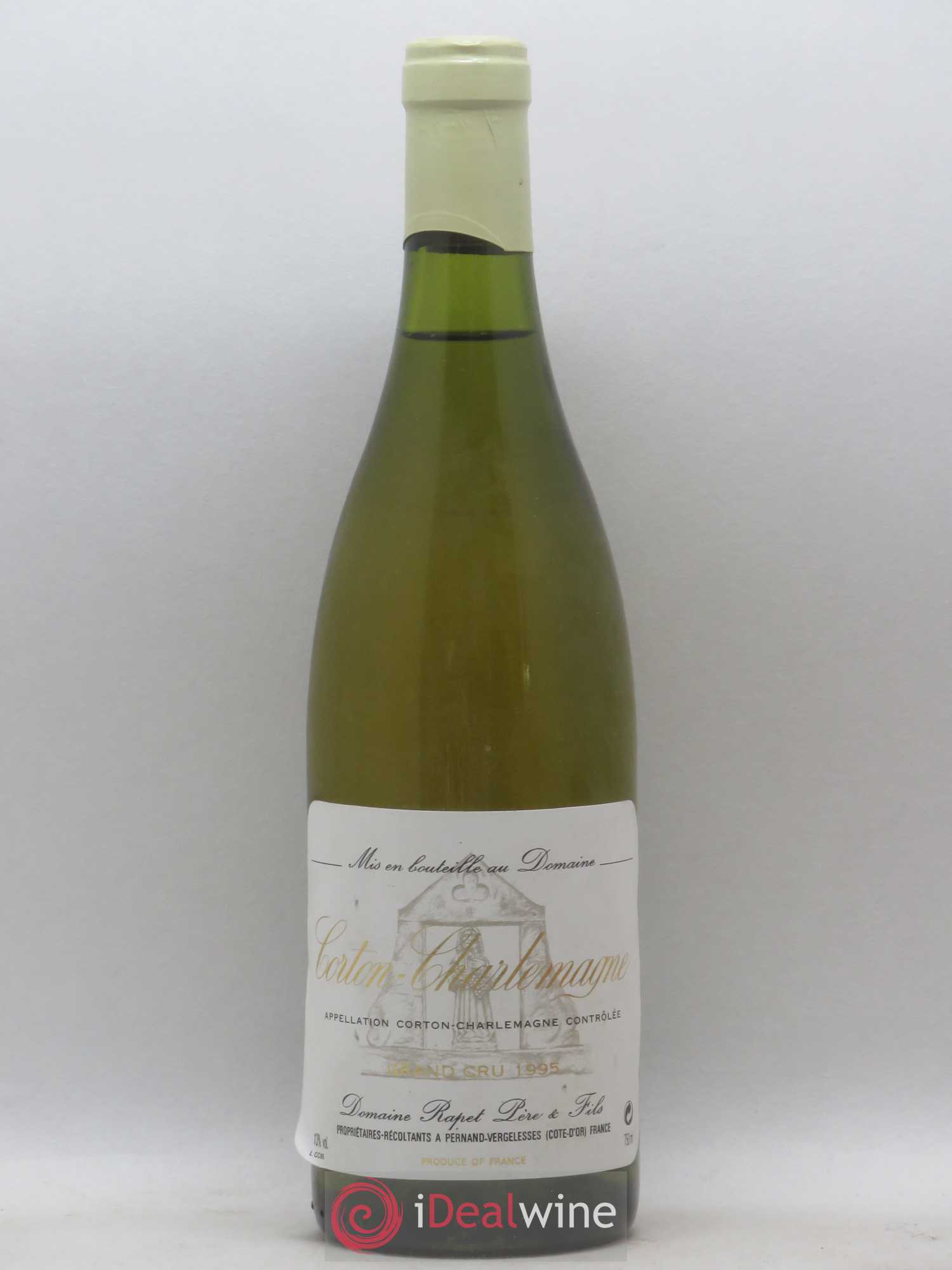 Corton-Charlemagne Grand Cru Rapet Père & Fils 1995 - Lot de 1 bouteille - 0